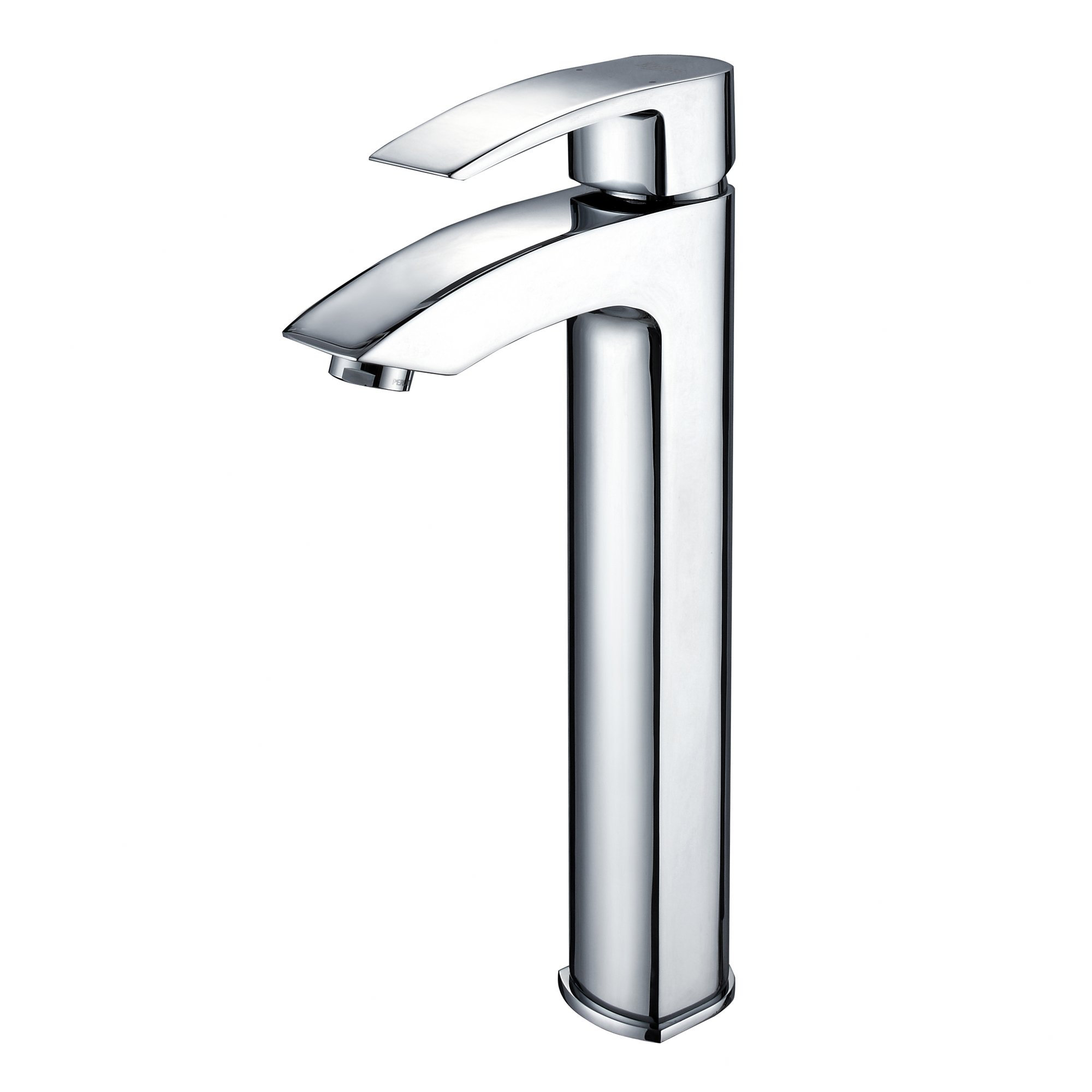 Kraus Crystal Clear Glass Vessel Sink and Visio Faucet & Reviews ...