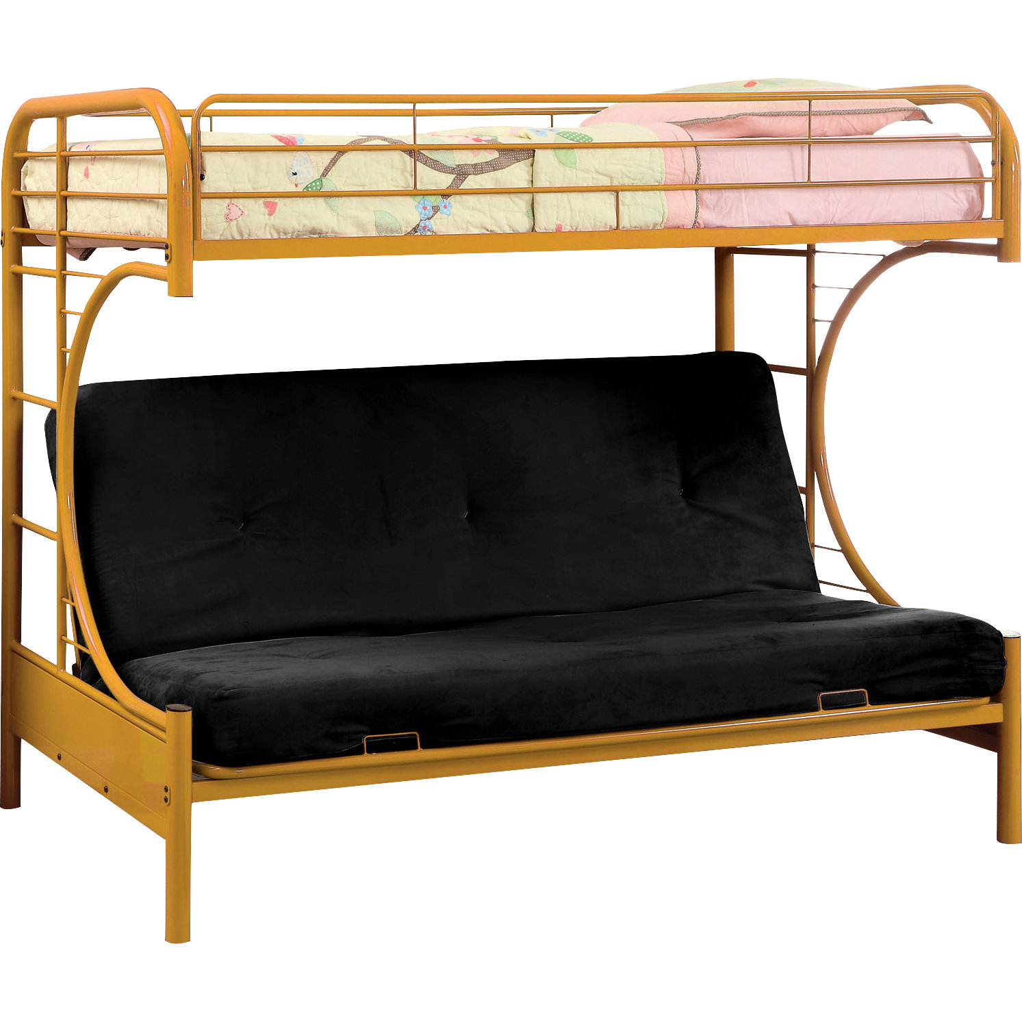 Hokku Designs Prism Twin Futon Bunk Bed & Reviews Wayfair