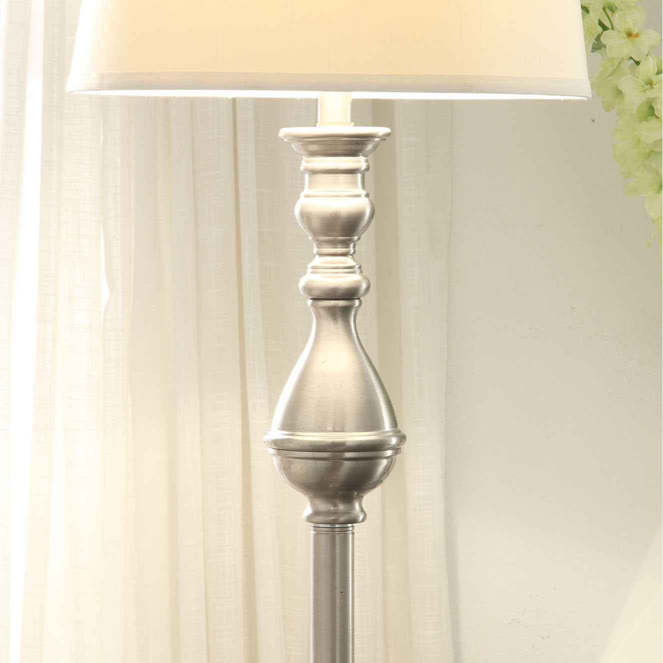 Kingstown Home Alvira 3 Way Contoured Base 63" Floor Lamp & Reviews