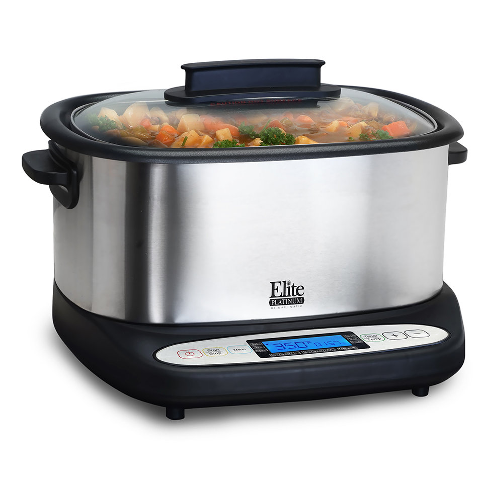 Elite by MaxiMatic Platinum 6.5Quart 7in1 Infinity Cooker & Reviews