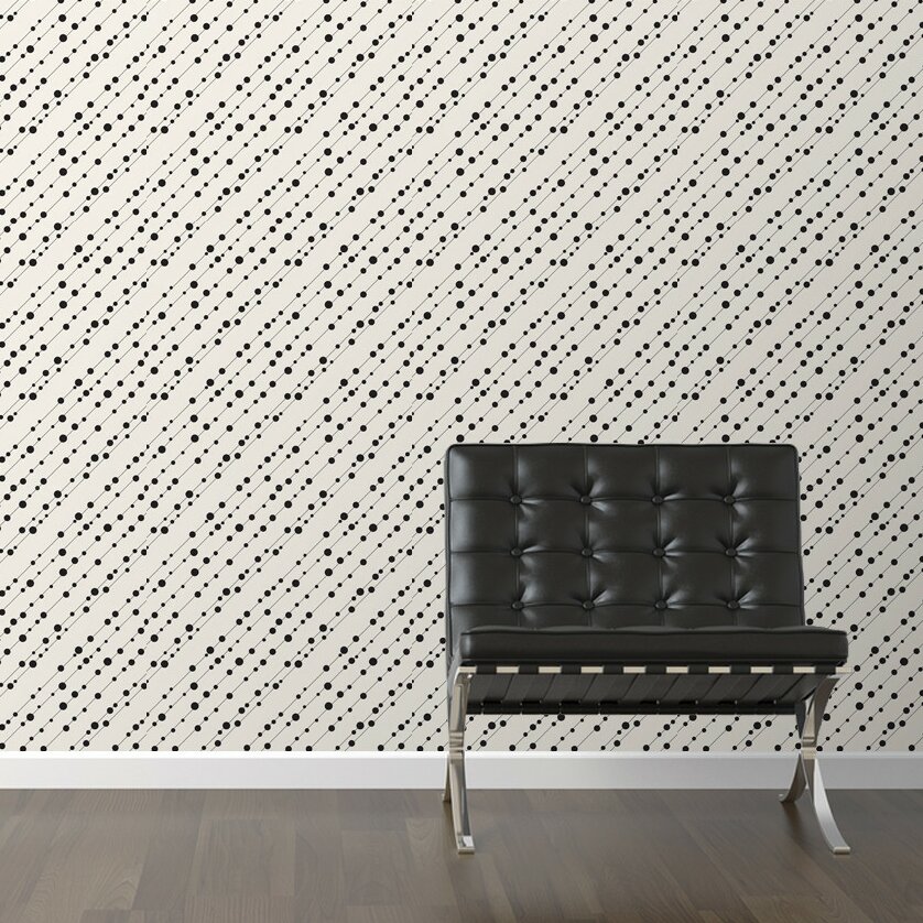 Pixel Diagonal Removable 10' x 20" Wallpaper Wayfair