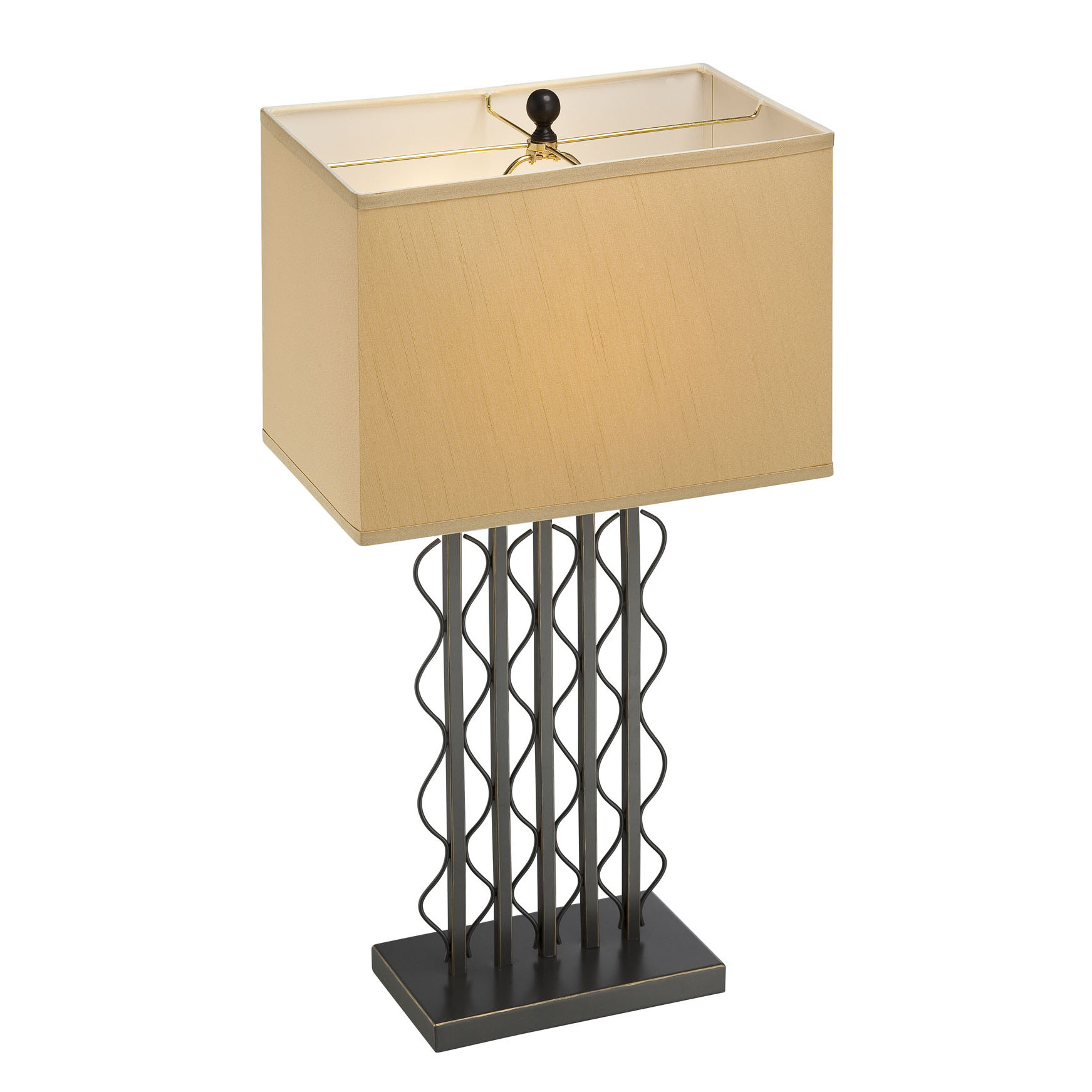Rexford 31" H Table Lamp with Rectangular Shade Wayfair