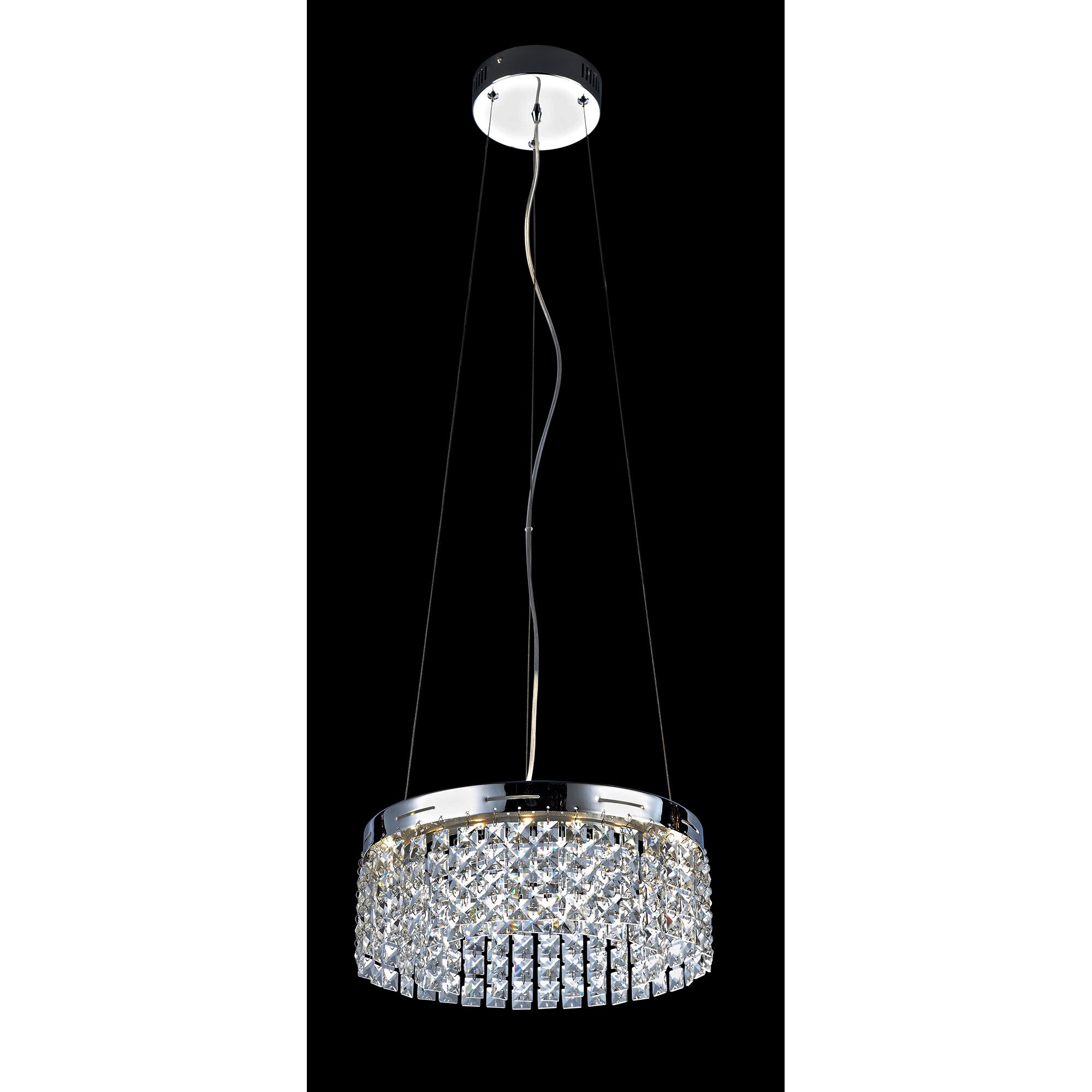 Alecia 15 Light Crystal Chandelier by Lite Source