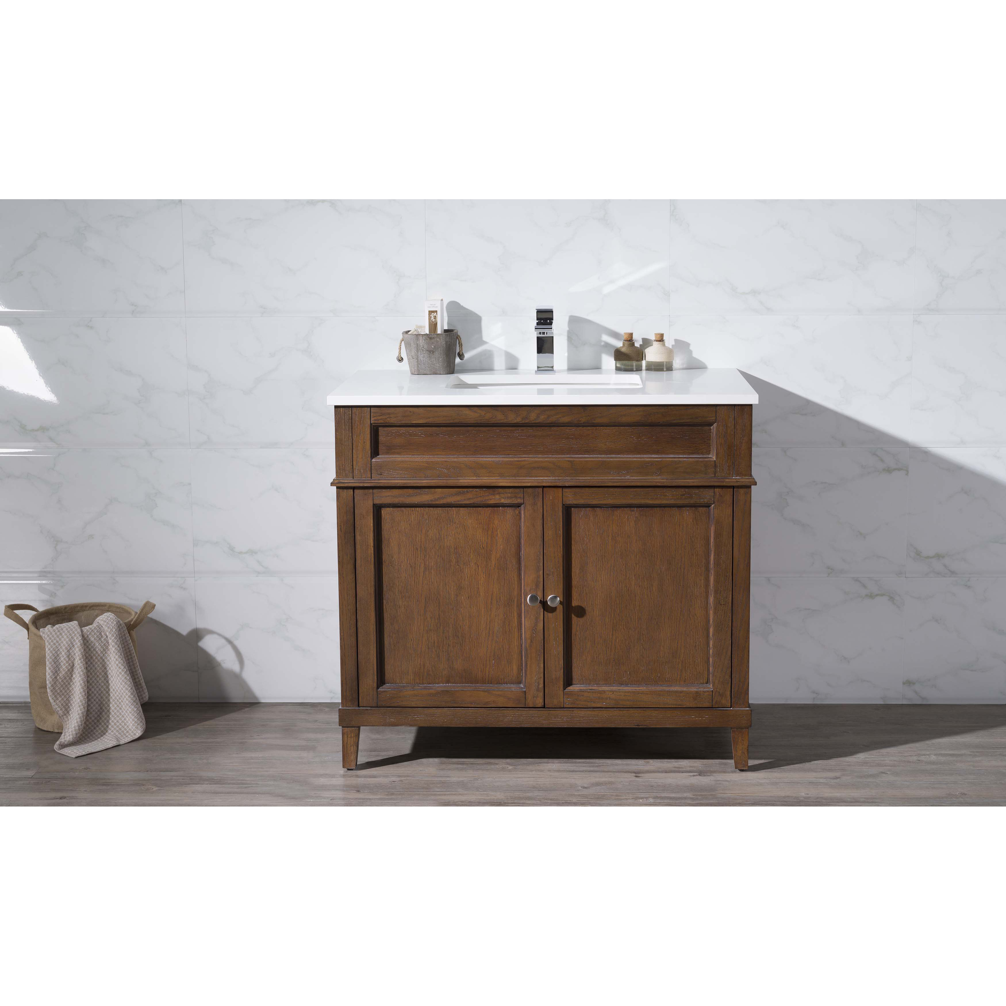 Home Loft Concepts Hamilton 37" Single Sink Bathroom Vanity Set