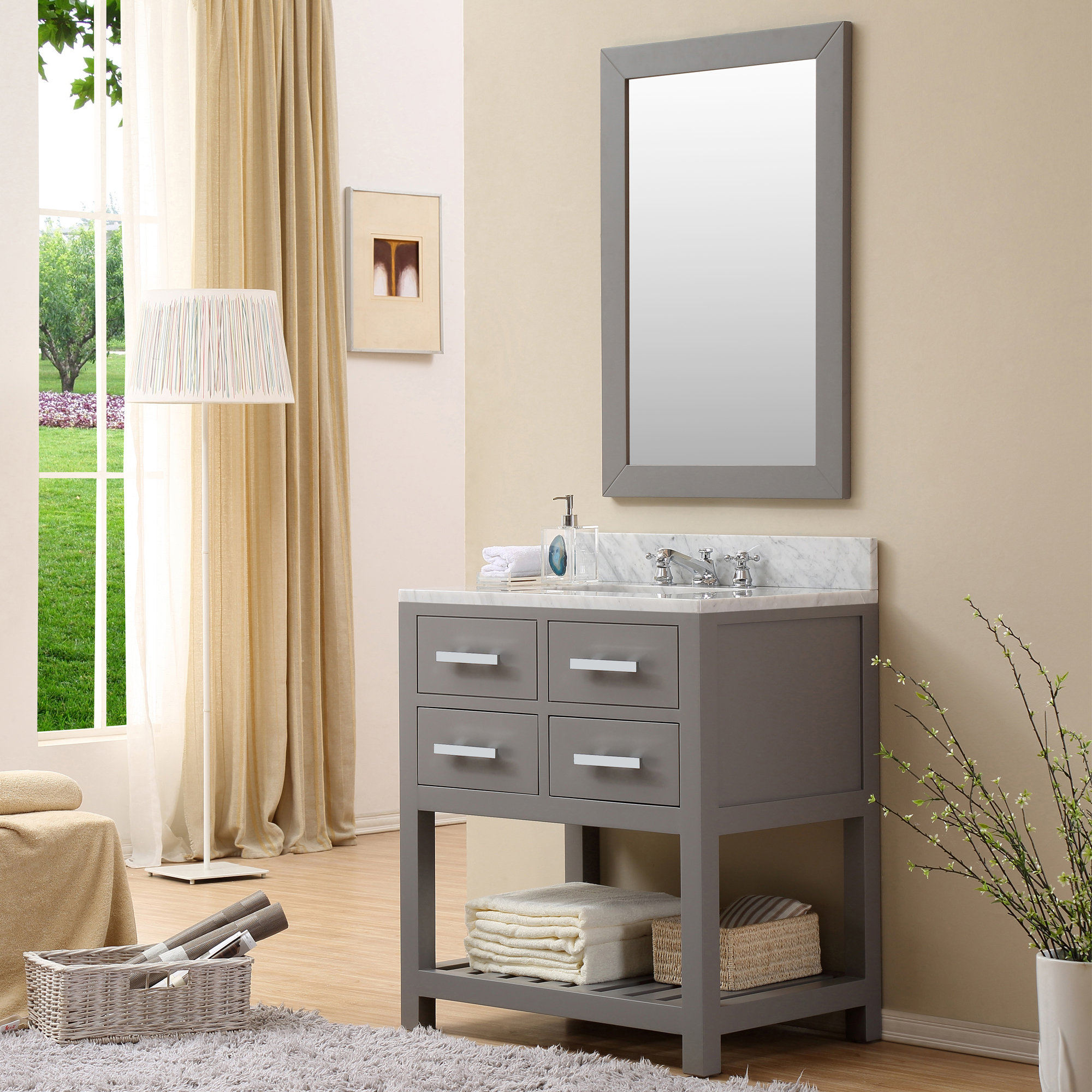 Home Loft Concepts 30" Single Sink Bathroom Vanity Set & Reviews Wayfair