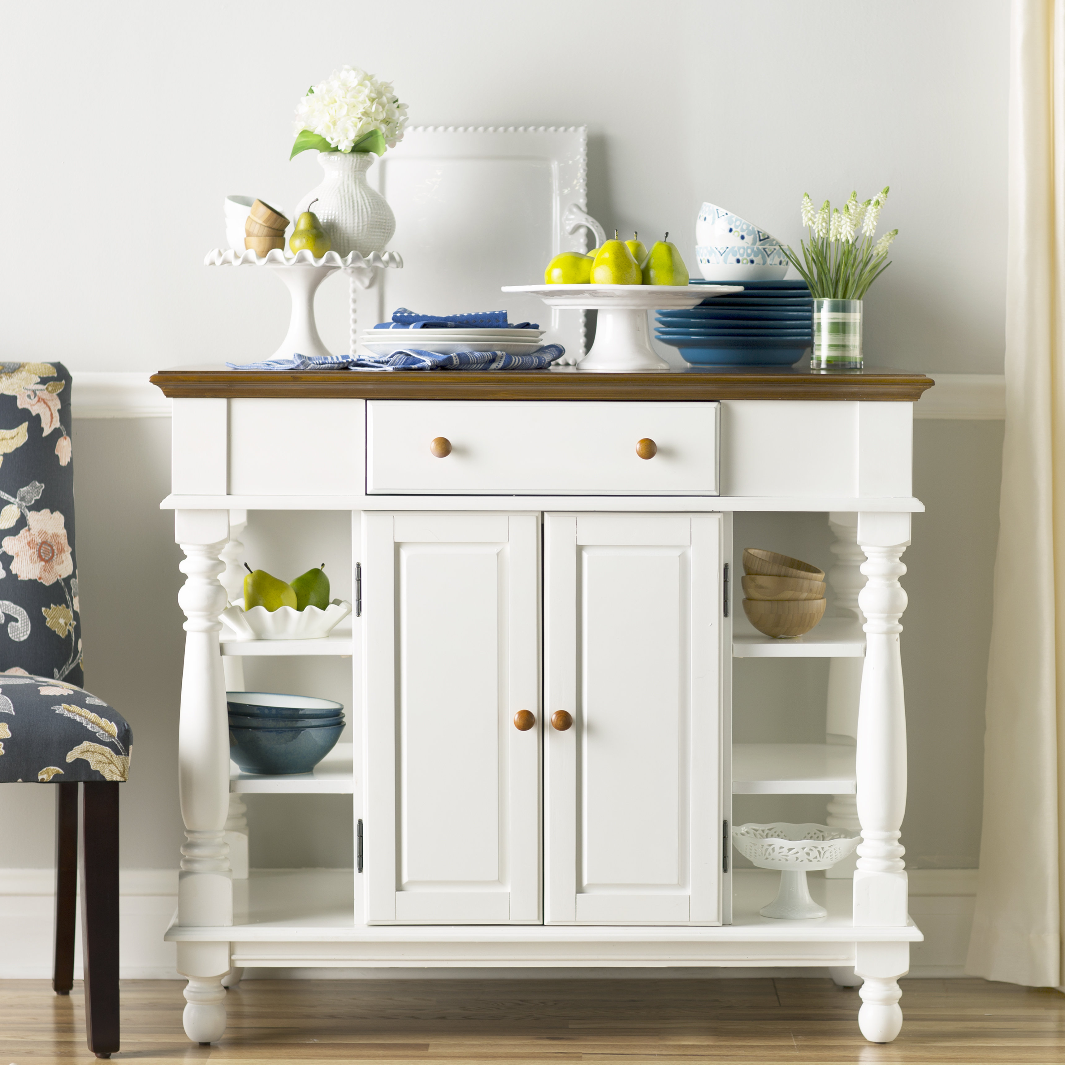 Three Posts Galway Kitchen Island & Reviews Wayfair