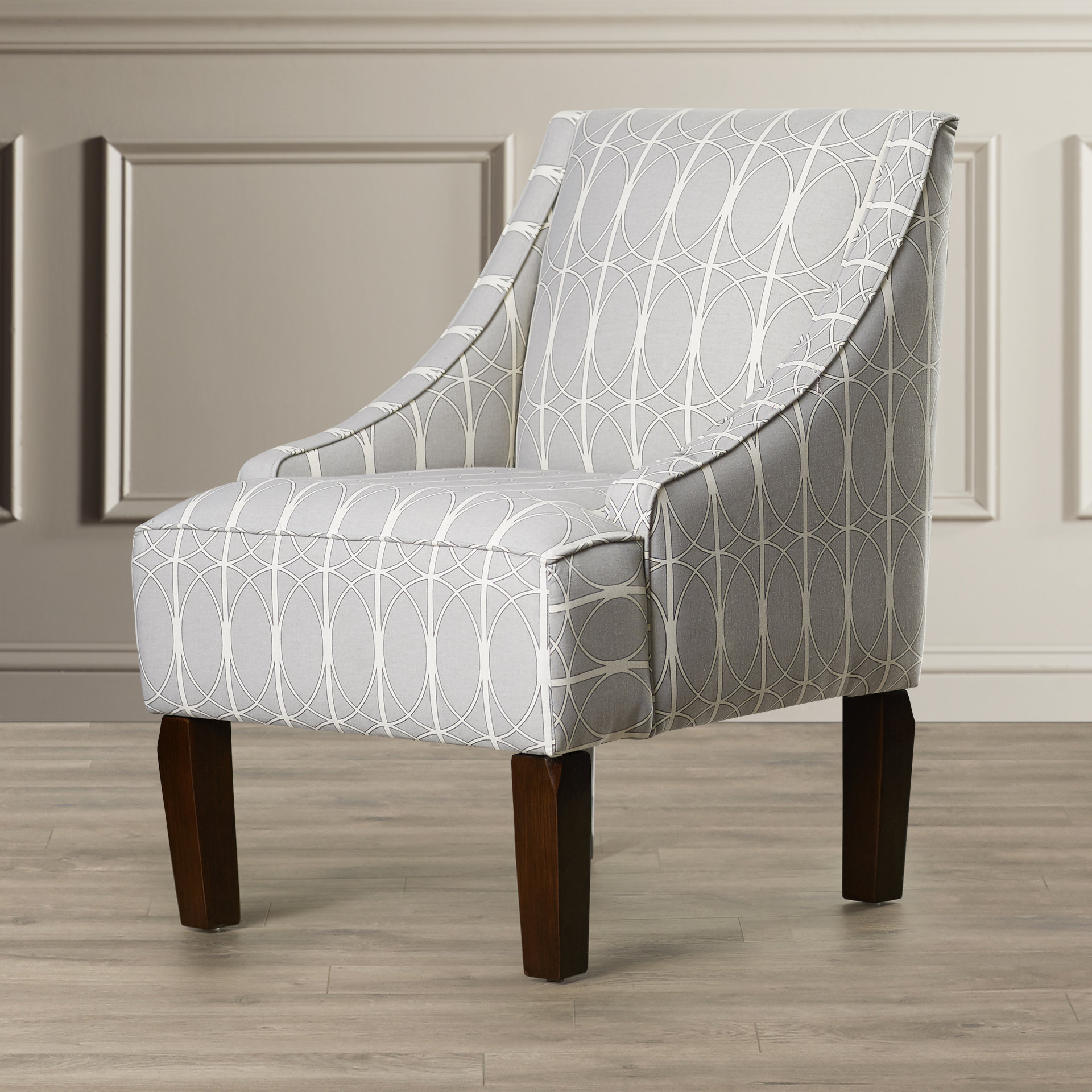 Three Posts Ellicottville Swoop Menton Arm Chair & Reviews ...