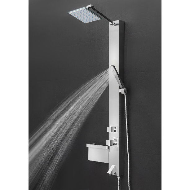 AKDY Rainfall Shower Panel Tower System & Reviews Wayfair