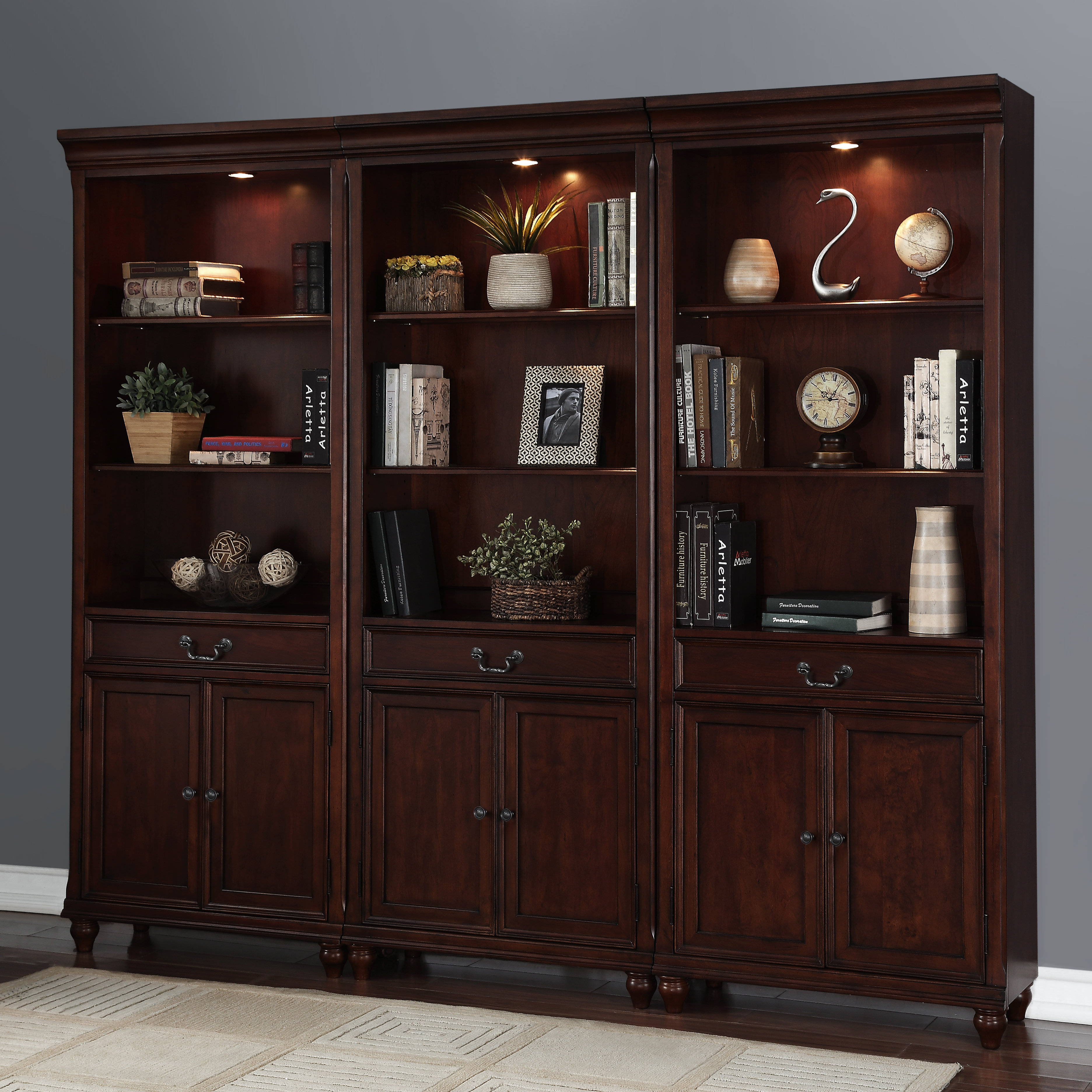Turnkey LLC Oxford 82" Bookcase & Reviews Wayfair
