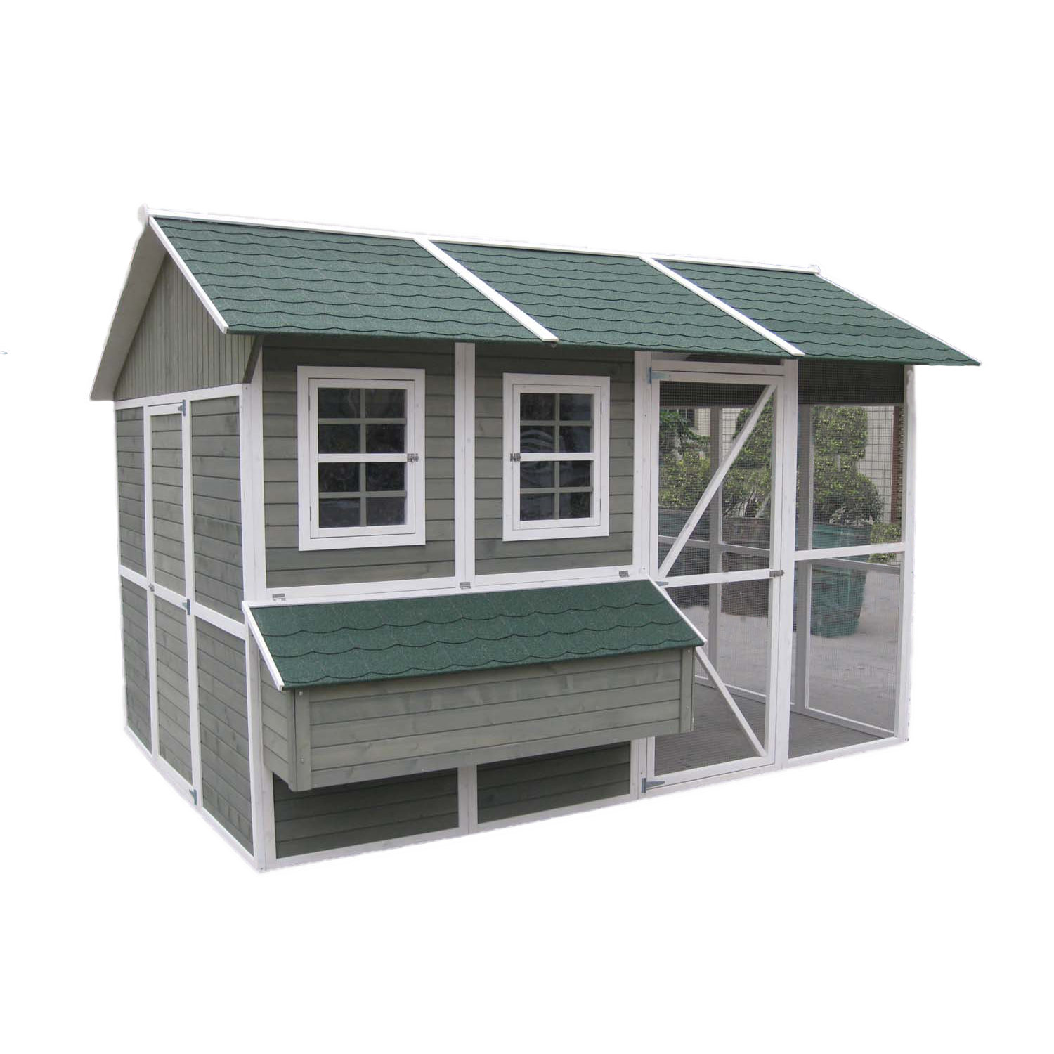 Coops and Feathers Extreme Chicken House Wayfair