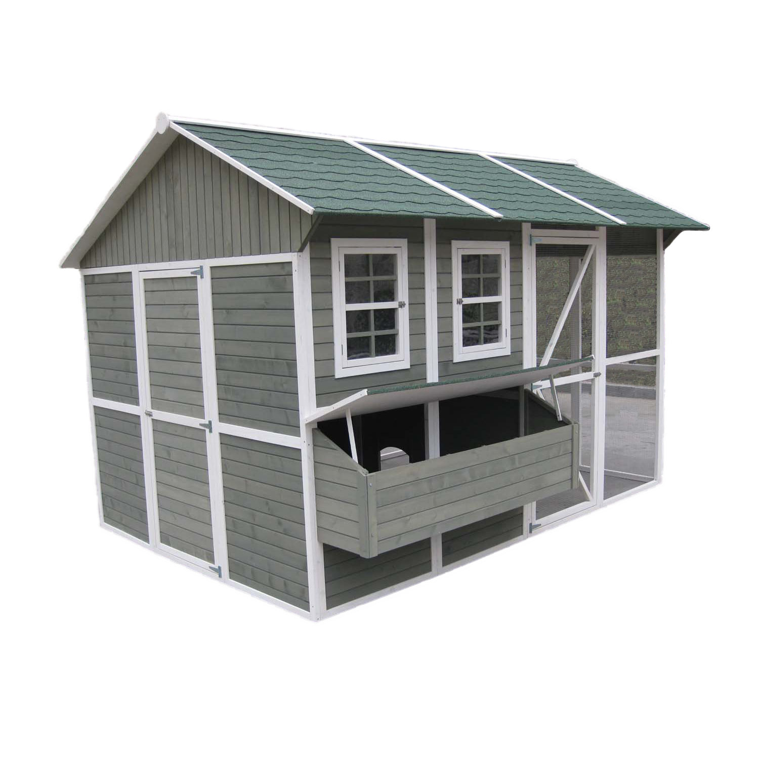 Coops and Feathers Extreme Chicken House Wayfair