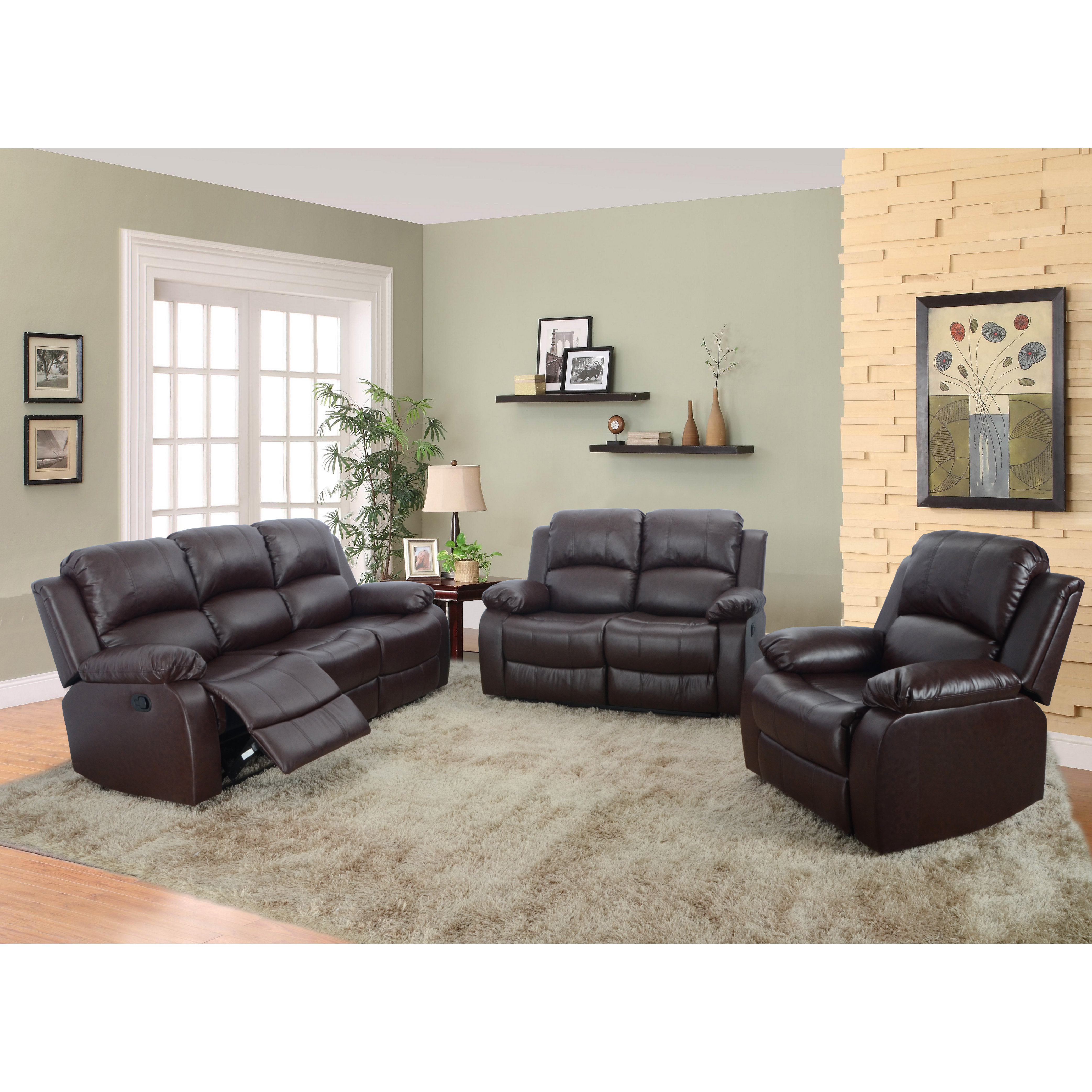 Beverly Fine Furniture Denver Reclining Sofa & Reviews Wayfair