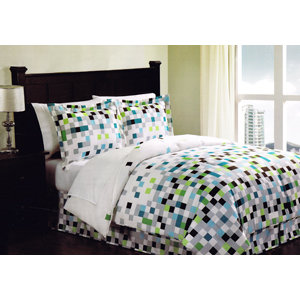 style 212 pixel comforter set reviews wayfair style 212 pixel comforter set reviews wayfair
