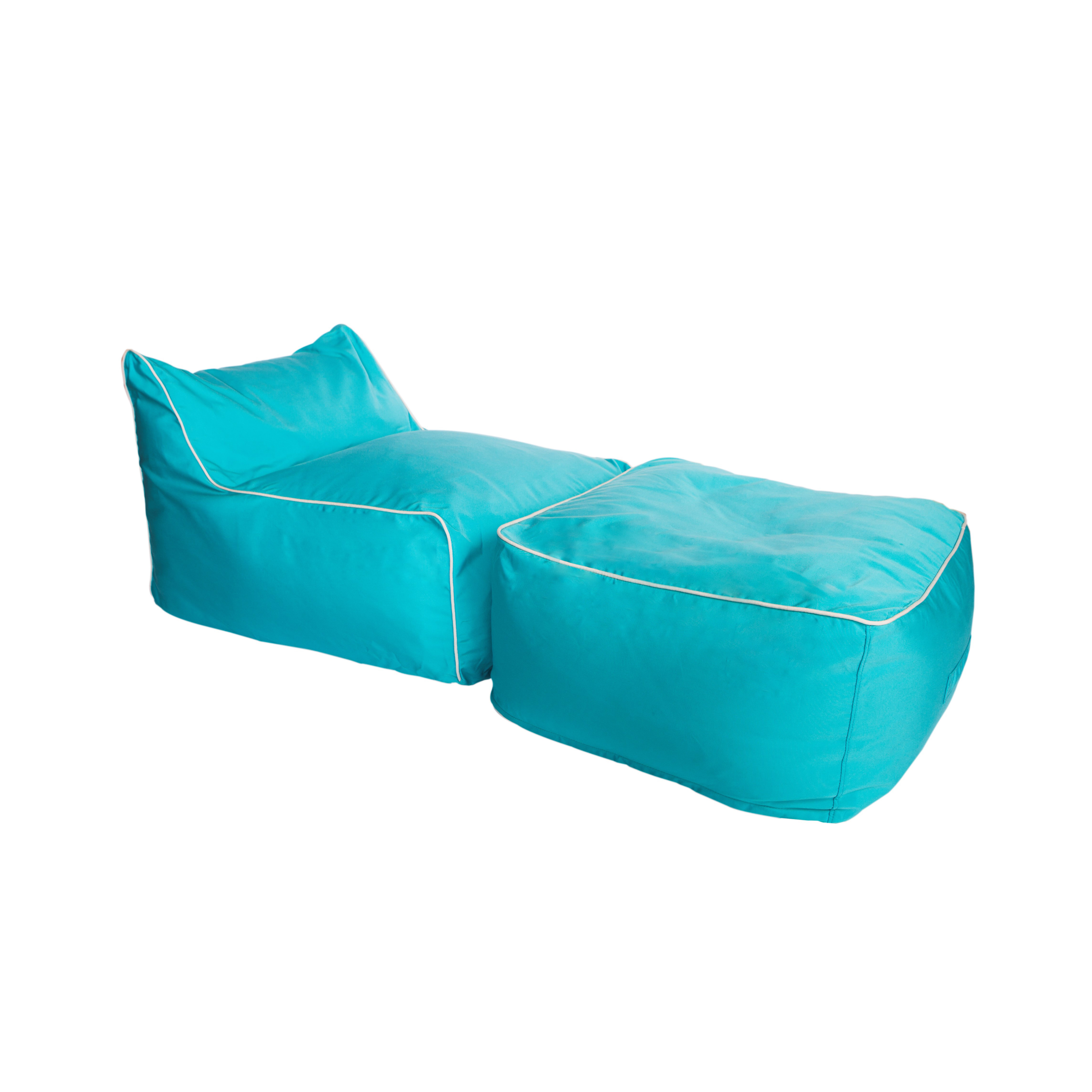 Sunbrella Bean Bag Lounger Set Wayfair