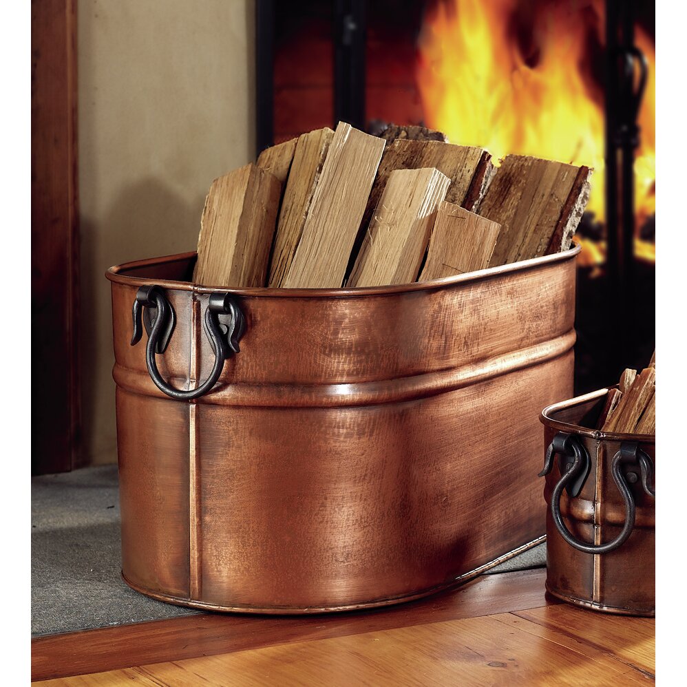 Plow & Hearth 1 Firewood Bucket Log Rack & Reviews Wayfair