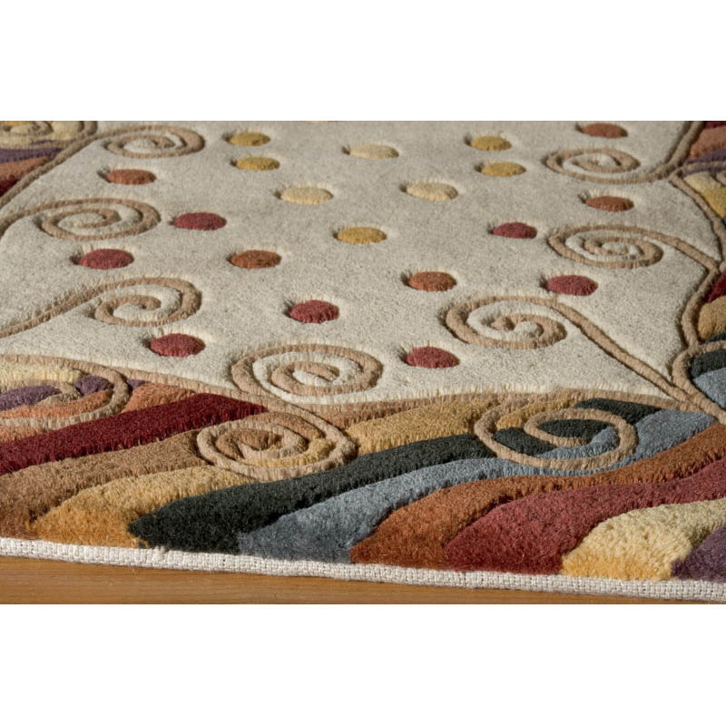 Momeni New Wave Beige Area Rug & Reviews Wayfair