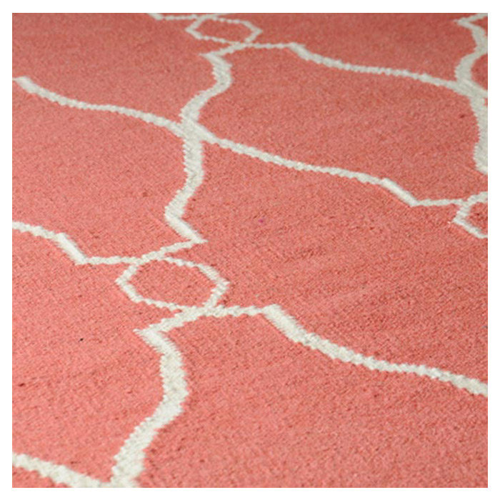 Surya Fallon Coral/Ivory Area Rug & Reviews Wayfair