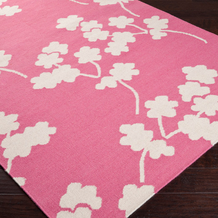 Surya Fallon Flamingo Pink Area Rug & Reviews Wayfair