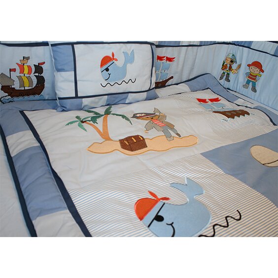 Pirates Baby 10 Piece Crib Bedding Set | Wayfair