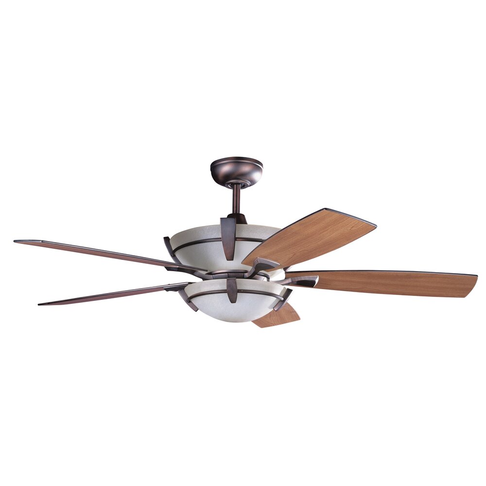 52 Calavera 5 Blade Ceiling Fan with Wall Remote by Kendal Lighting