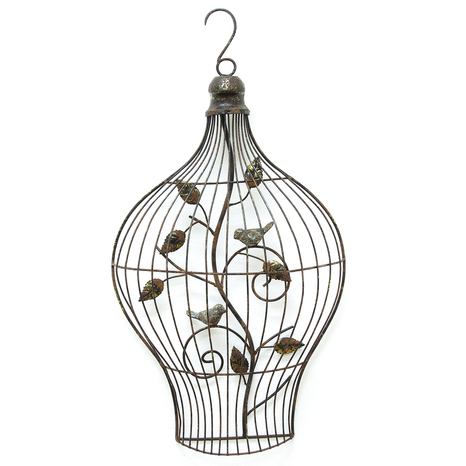 Stratton Home Decor Bird Cage Wall Decor & Reviews Wayfair