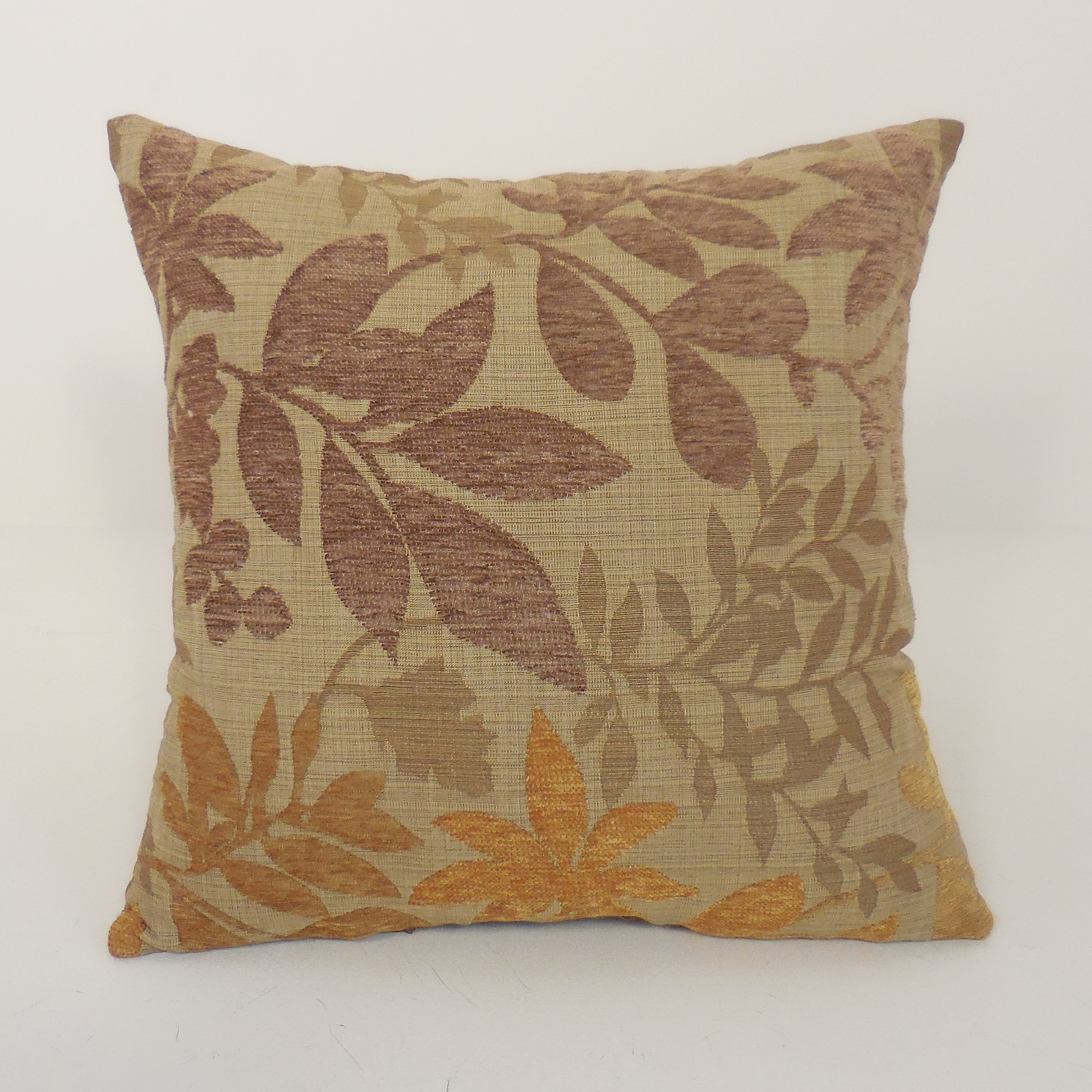 Essential Bristol Chenille Jacquard Leaf Toss Throw Pillow & Reviews