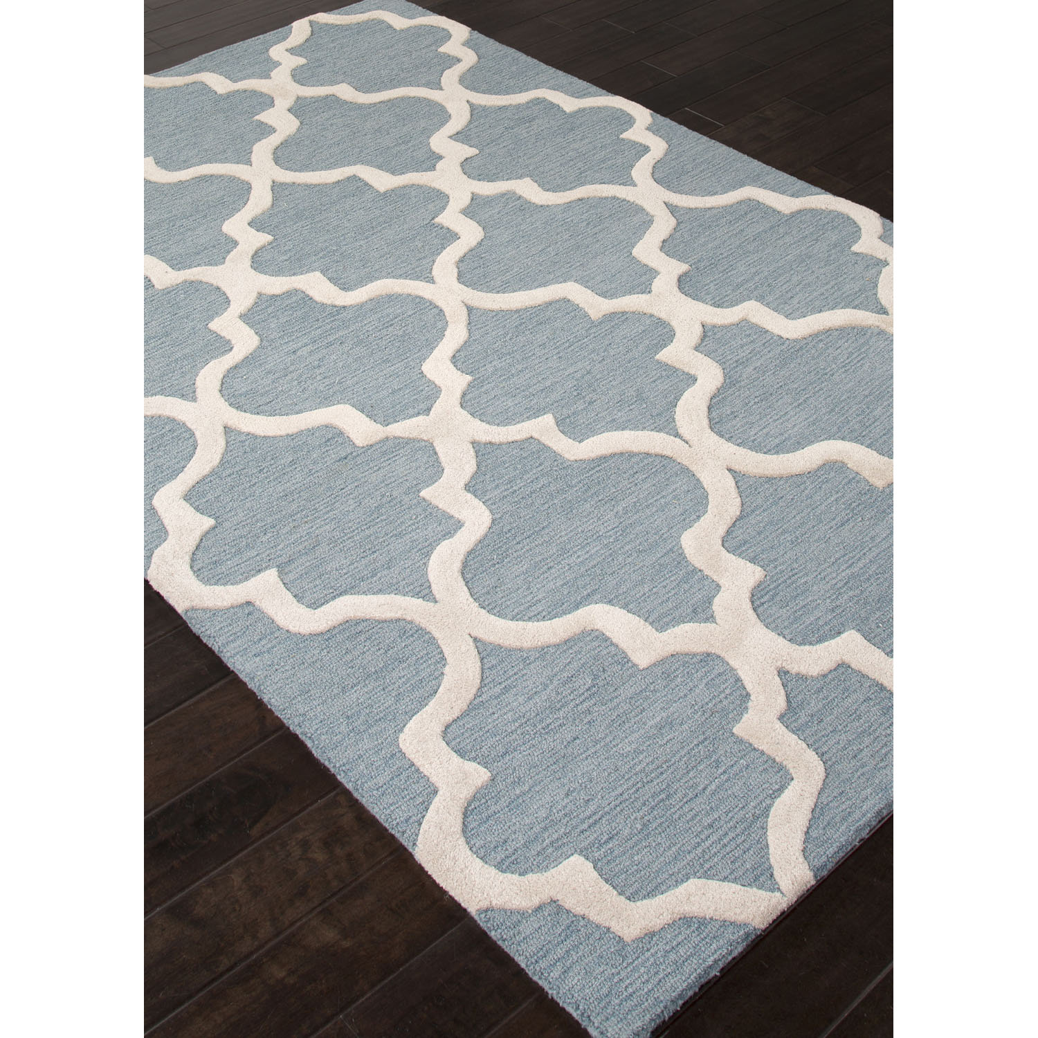 Jaipur Rugs City Blue / Ivory Geometric Area Rug & Reviews Wayfair