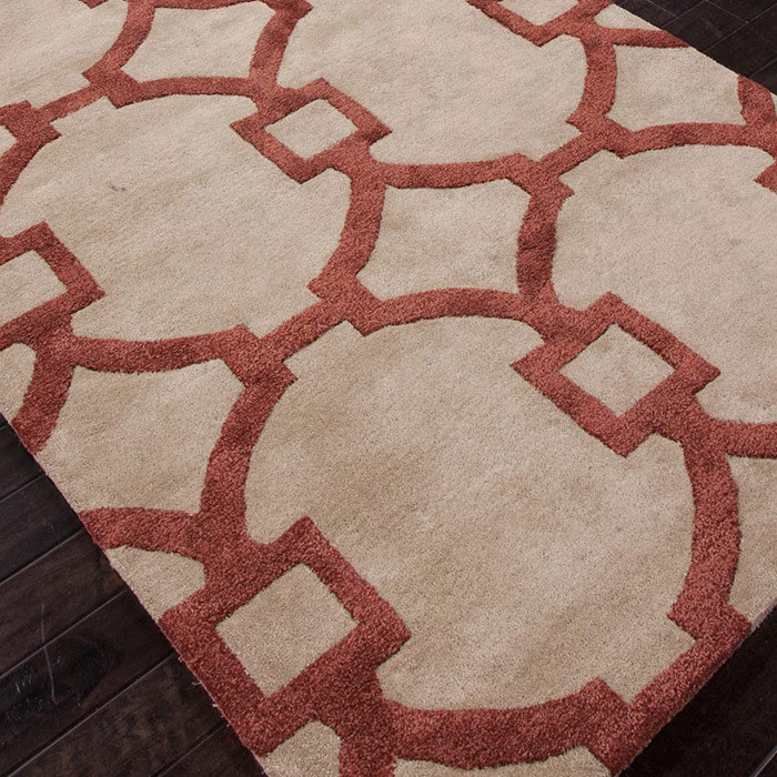 City Beige Geometric Area Rug Wayfair