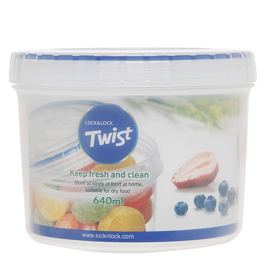 21.6 Oz. Twist Top Round Food Container Wayfair