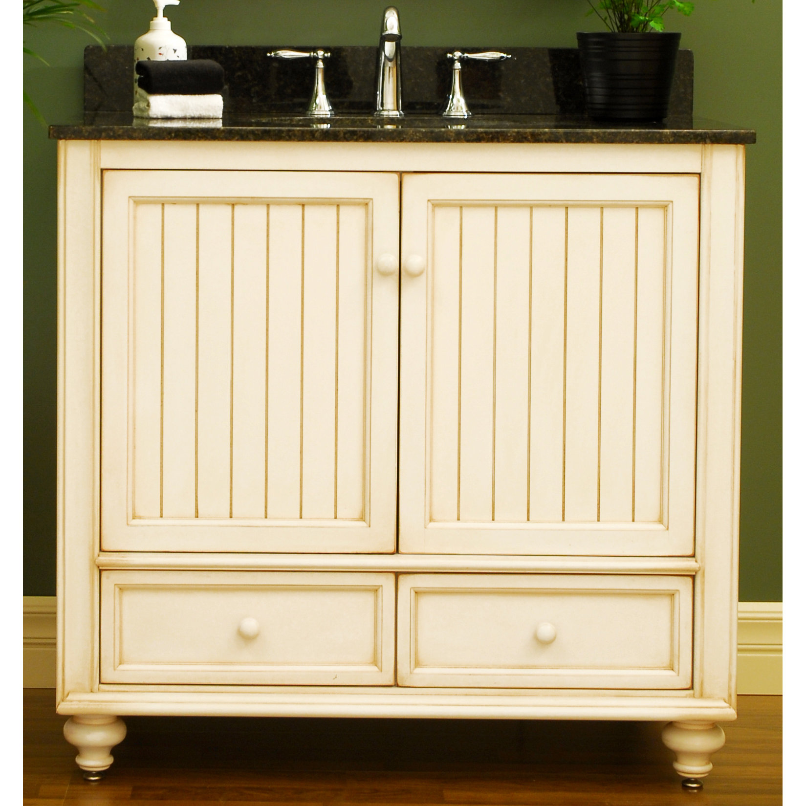 Bristol Beach 36" Bathroom Vanity Base Wayfair