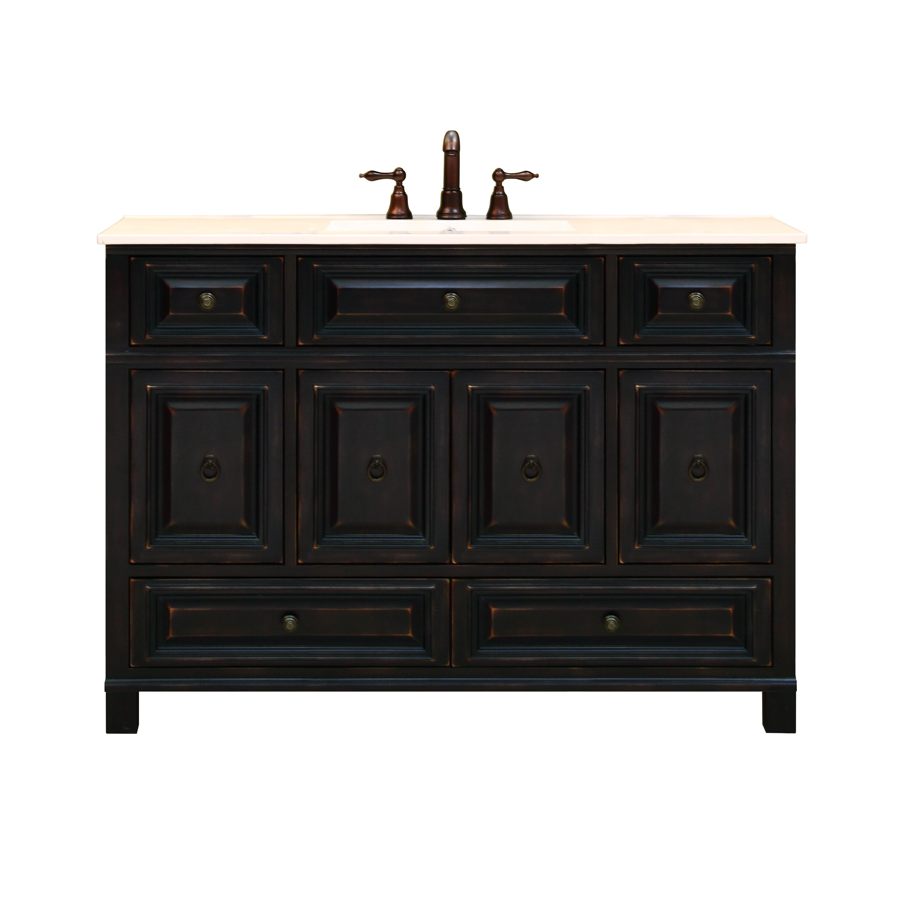 Barton Hill 48quot; Bathroom Vanity Base by Sunny Wood