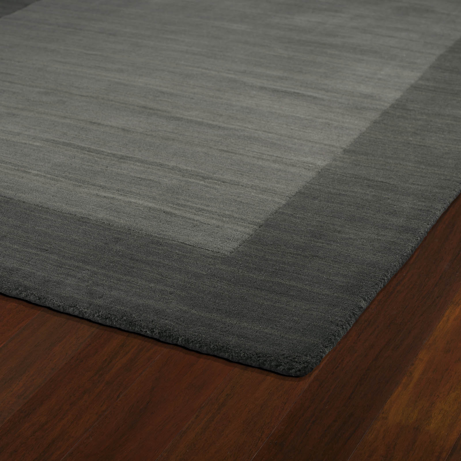 Kaleen Regency Solid Charcoal Area Rug & Reviews Wayfair