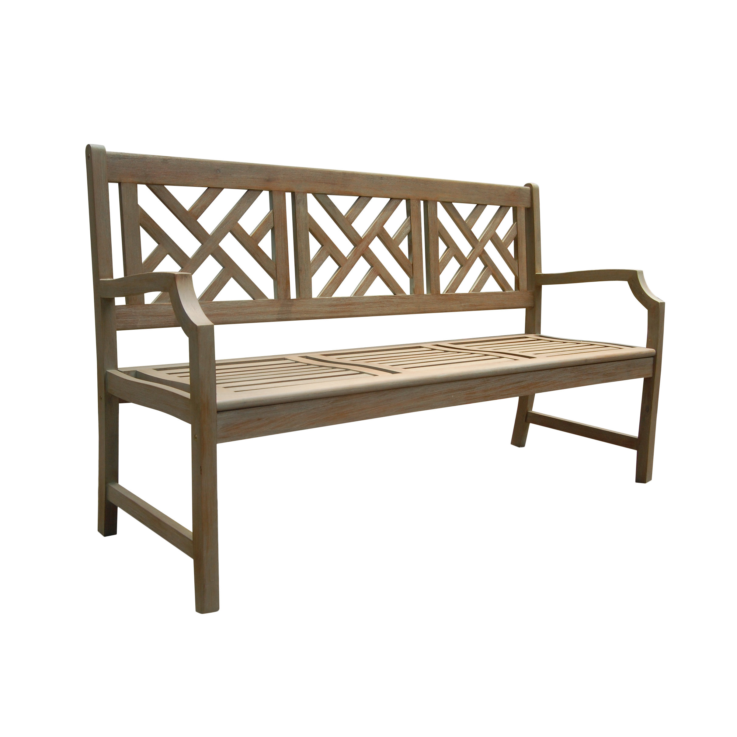 Vifah Acacia Garden Bench & Reviews Wayfair
