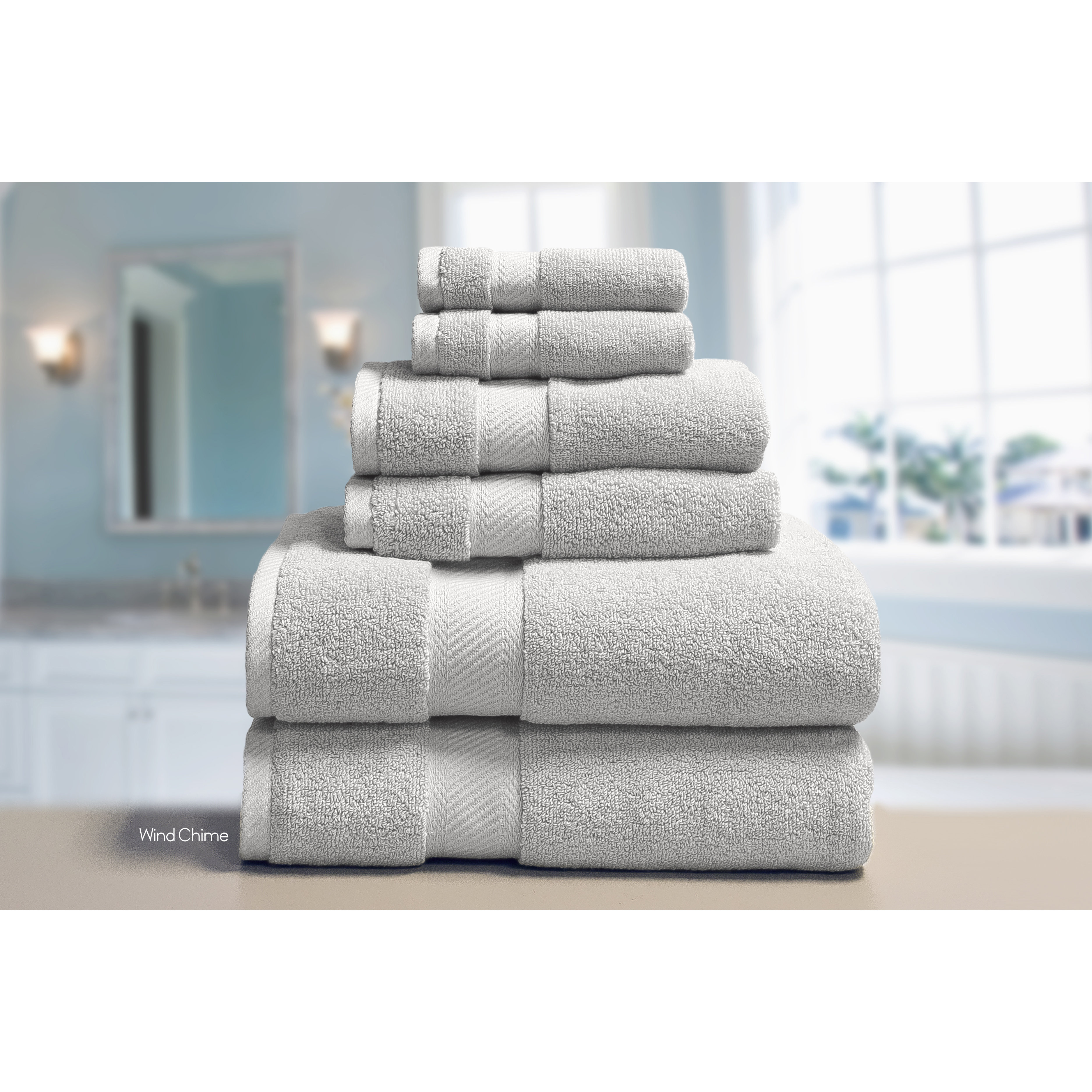 Elle Low Twist Weave 6 Piece Towel Set & Reviews Wayfair