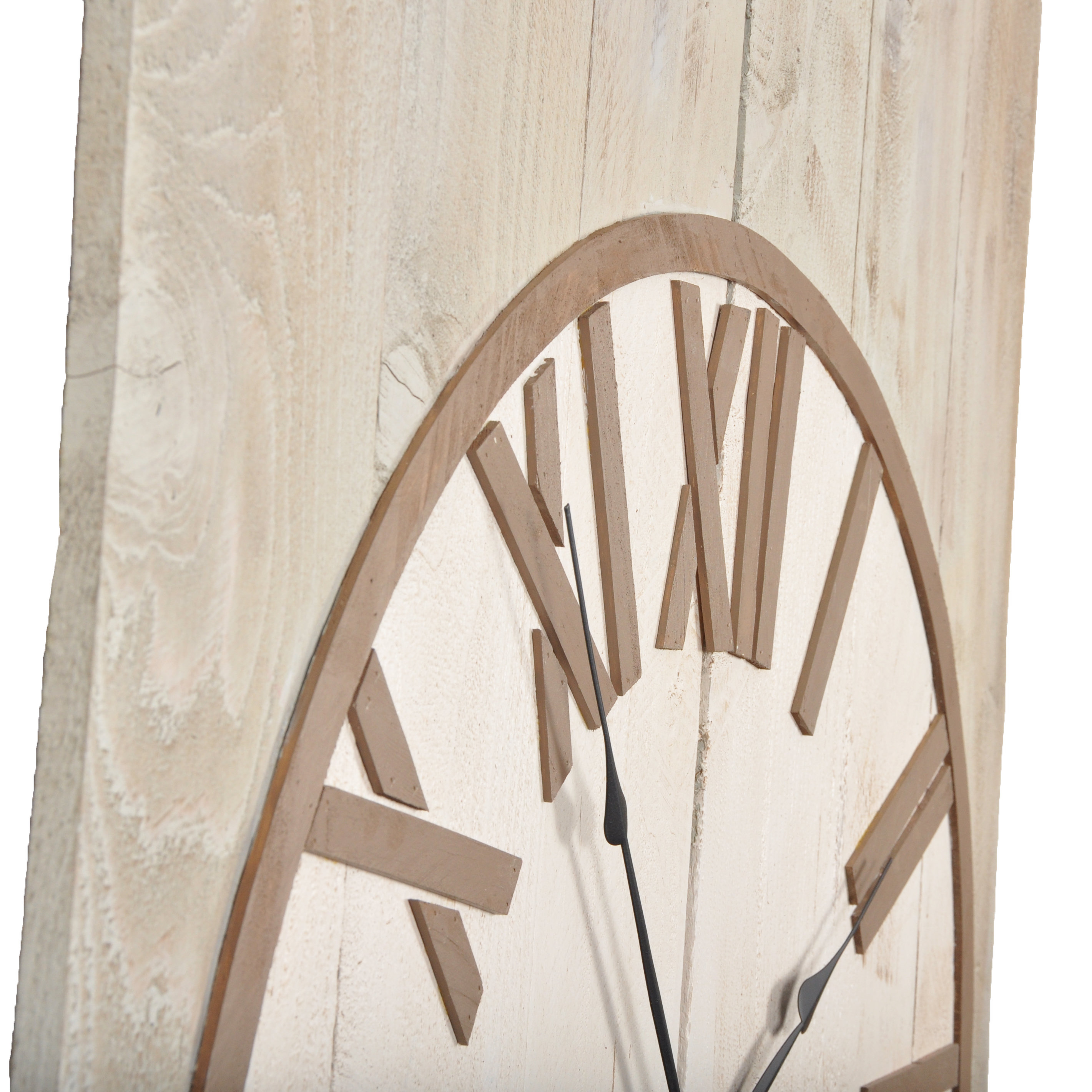 BrandtWorksLLC Oversized 48" Weathered Wall Clock & Reviews Wayfair