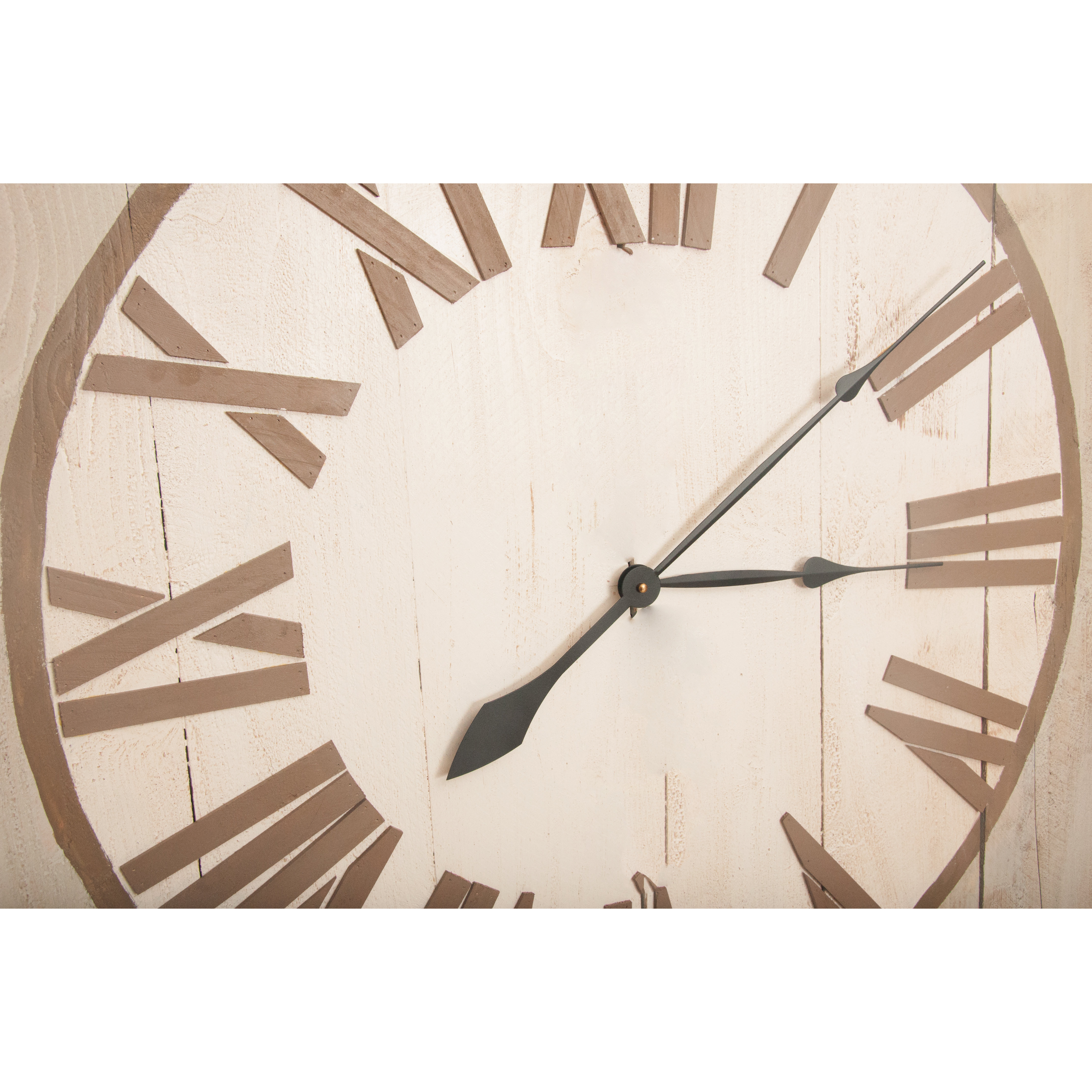 BrandtWorksLLC Oversized 48" Weathered Wall Clock & Reviews Wayfair