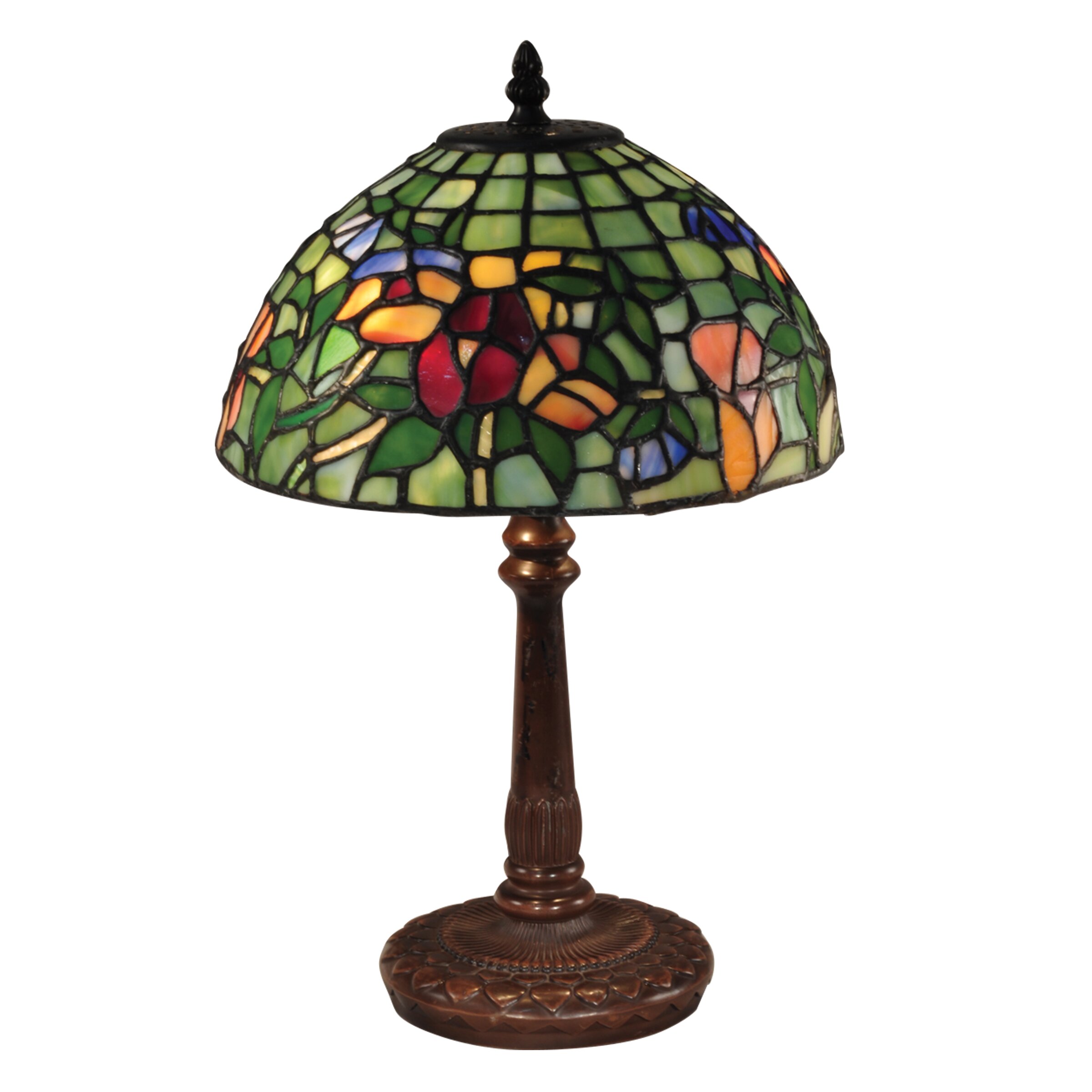 Pansy 16 H Table Lamp with Bowl Shade TA15152