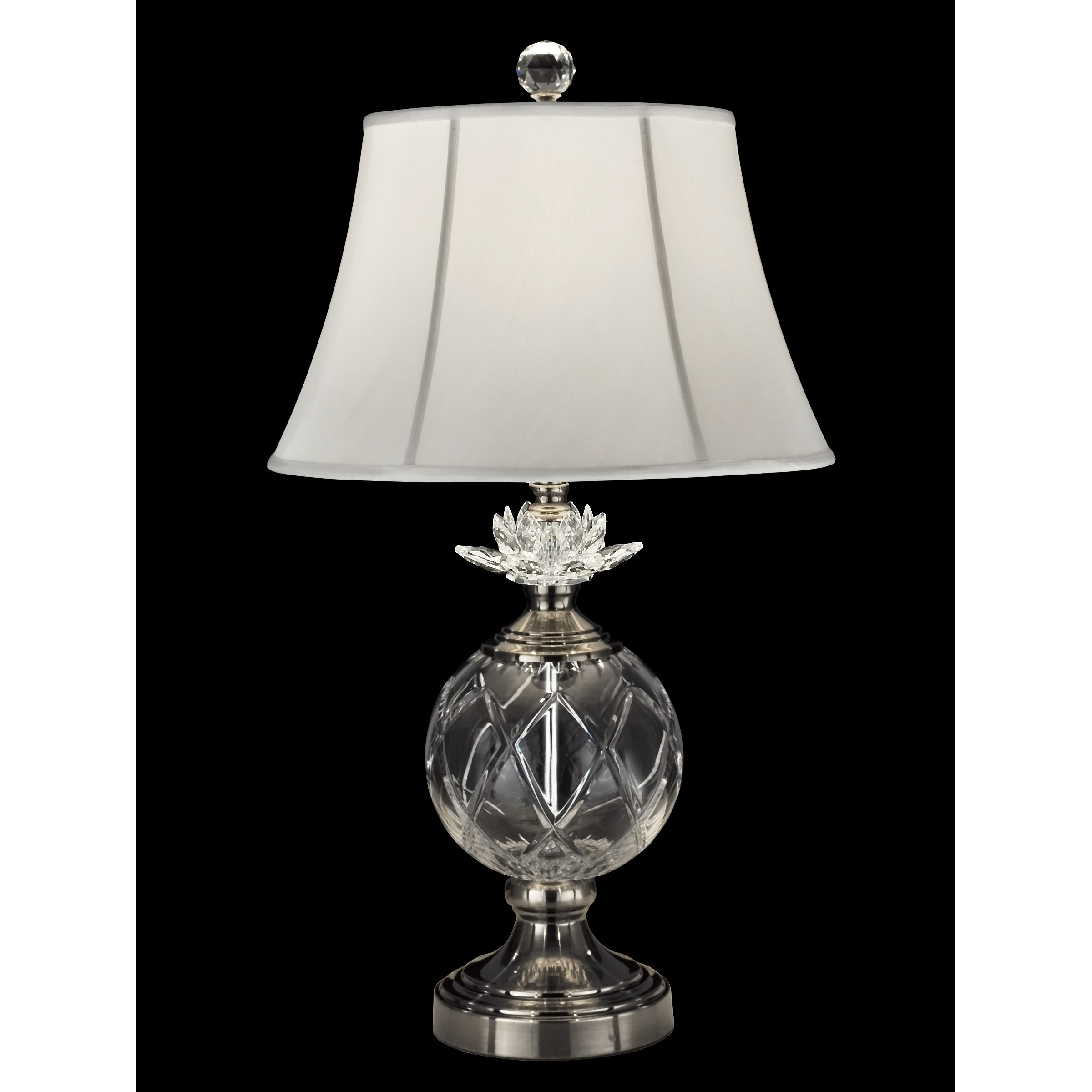 Dale Tiffany Lotus Sunrise 28.5" H Table Lamp with Bell Shade & Reviews