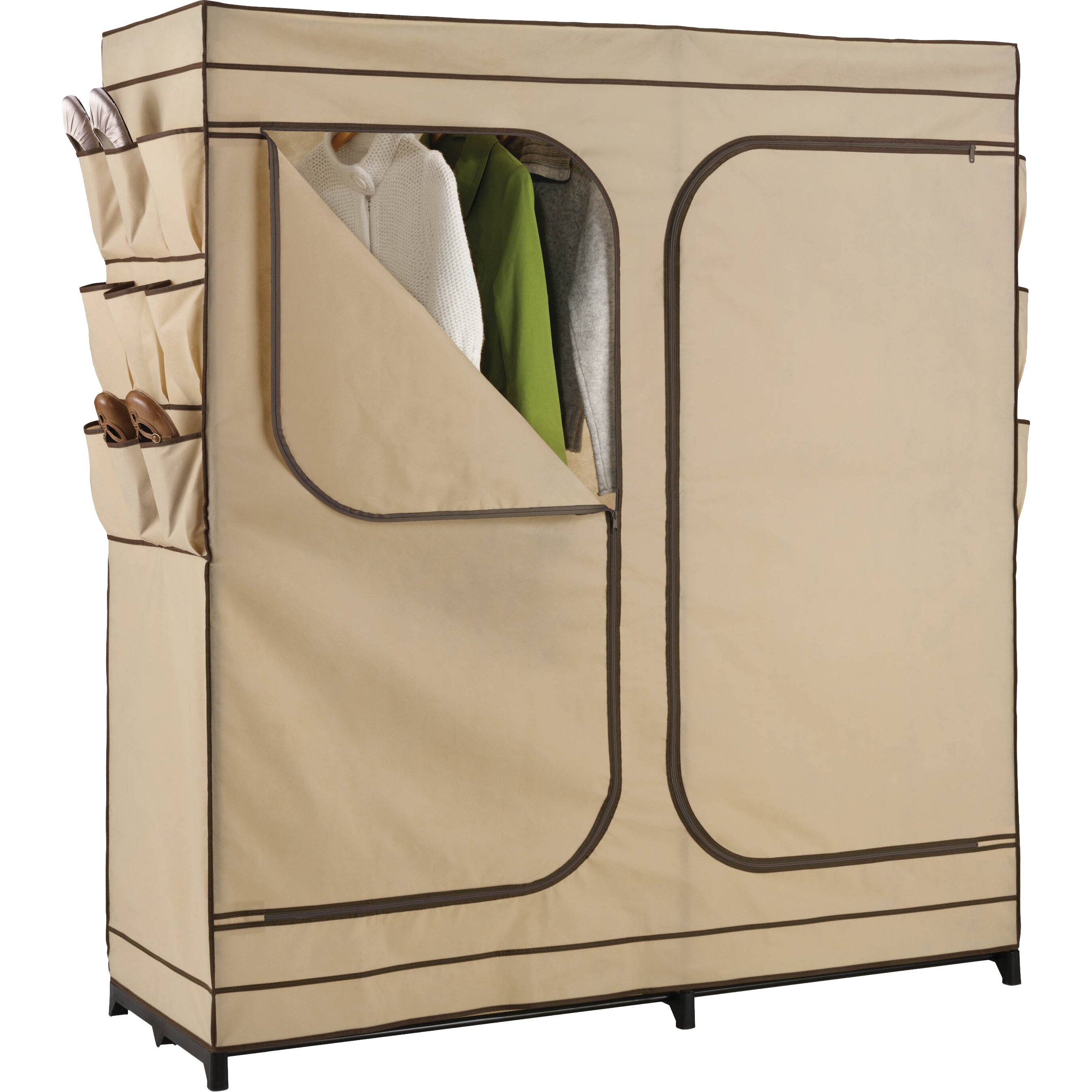 Wayfair Basics Wayfair Basics Portable Cloth Storage Wardrobe & Reviews ...