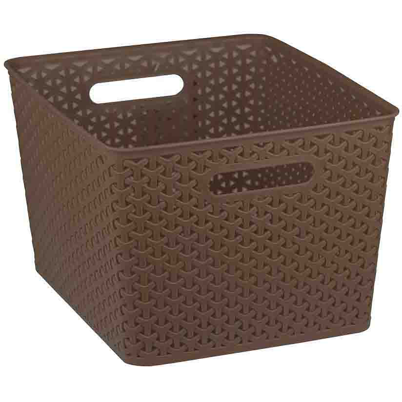 Wayfair Basics Wayfair Basics Plastic Storage Basket & Reviews Wayfair