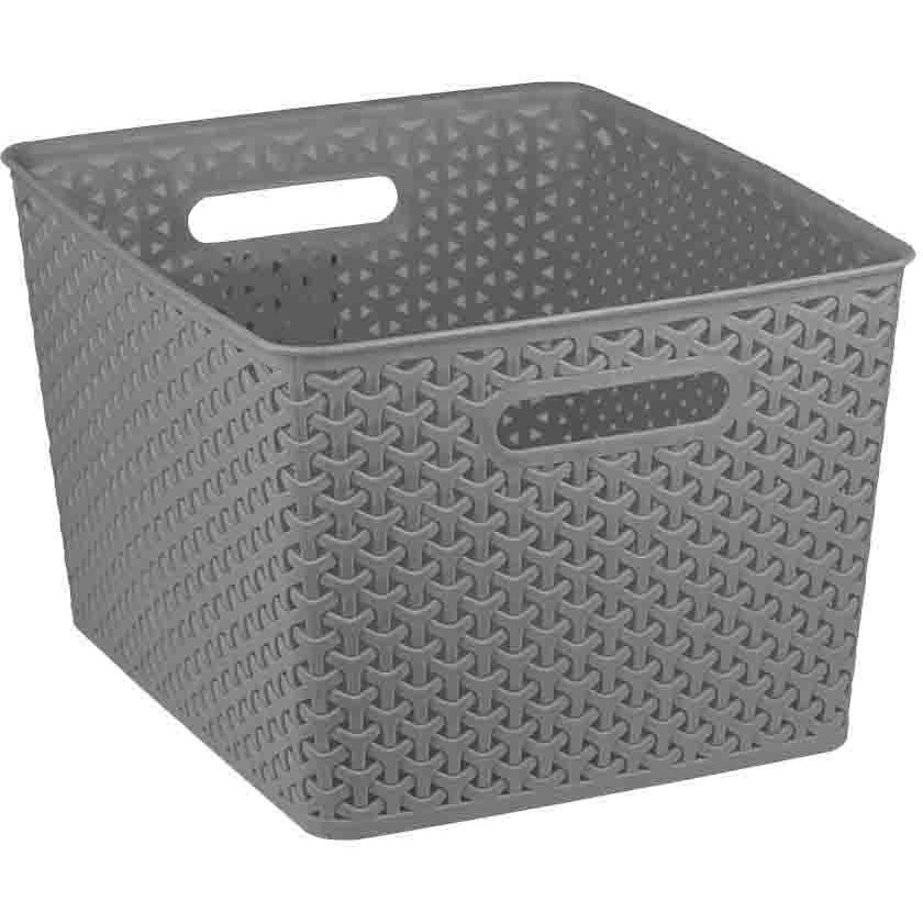 Wayfair Basics Wayfair Basics Plastic Storage Basket & Reviews Wayfair