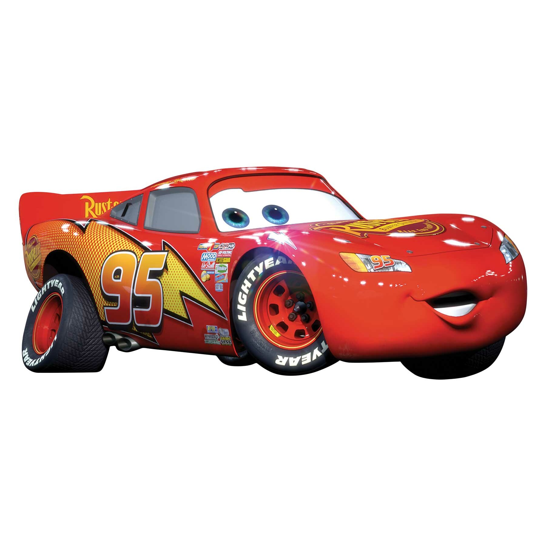 Disney Cars Lightning McQueen Room Makeover Wall Decal | Wayfair