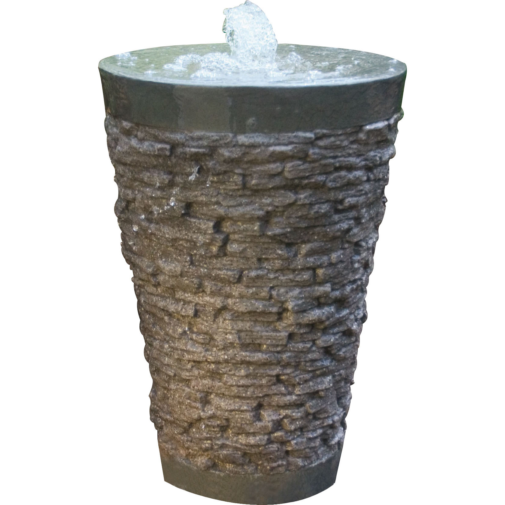 Aquascape Stacked Slate Fountain Kit & Reviews Wayfair