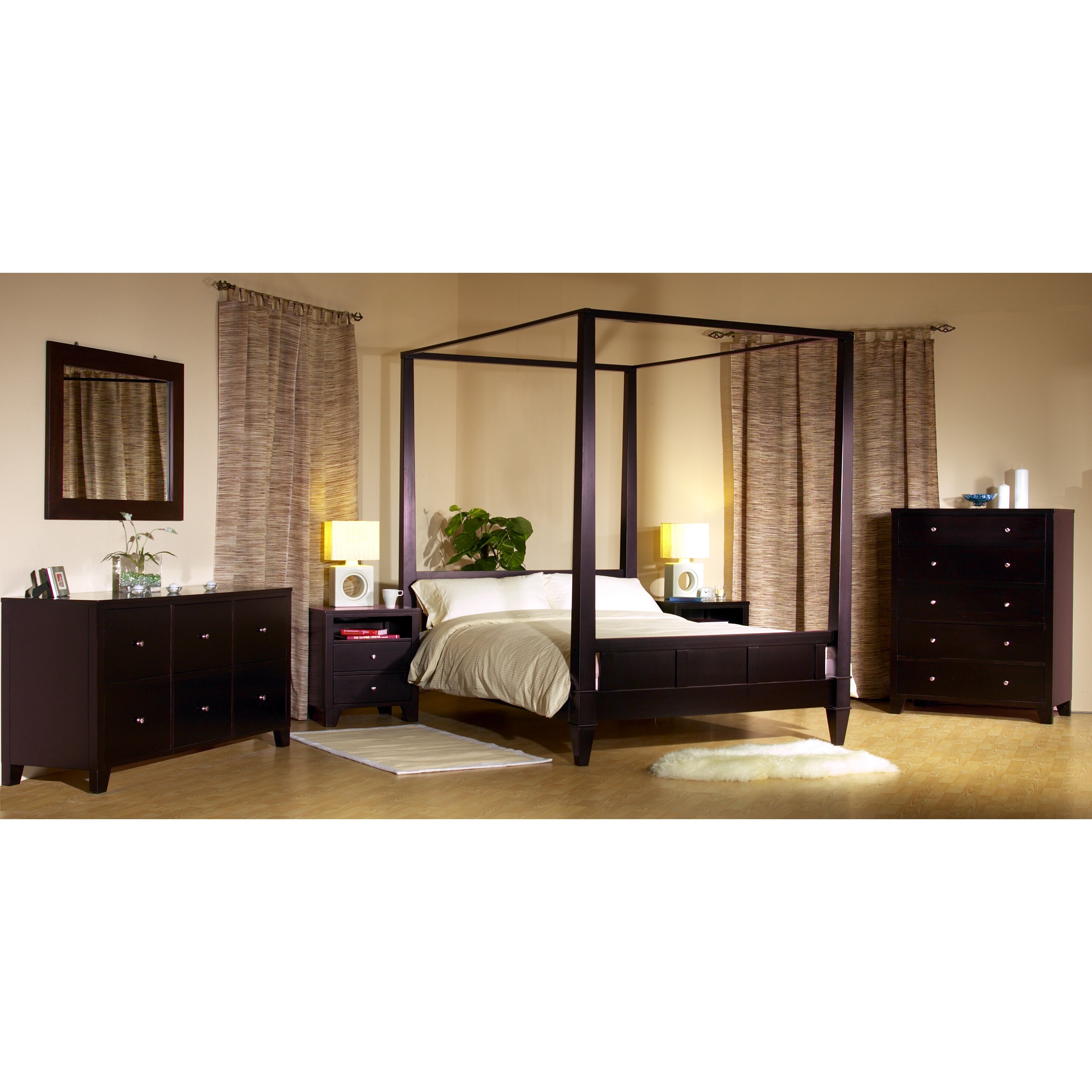 Monte Carlo Bedroom Set Classic Pecan(37).jpg