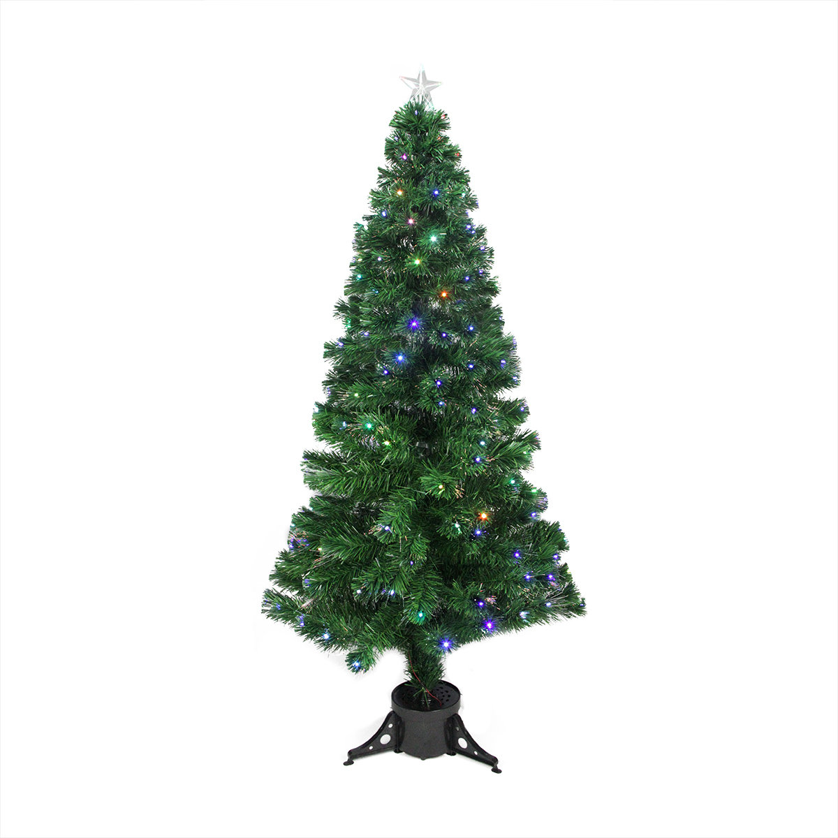 6 color changing fiber optic christmas tree wayfair 6 color changing fiber optic christmas tree wayfair