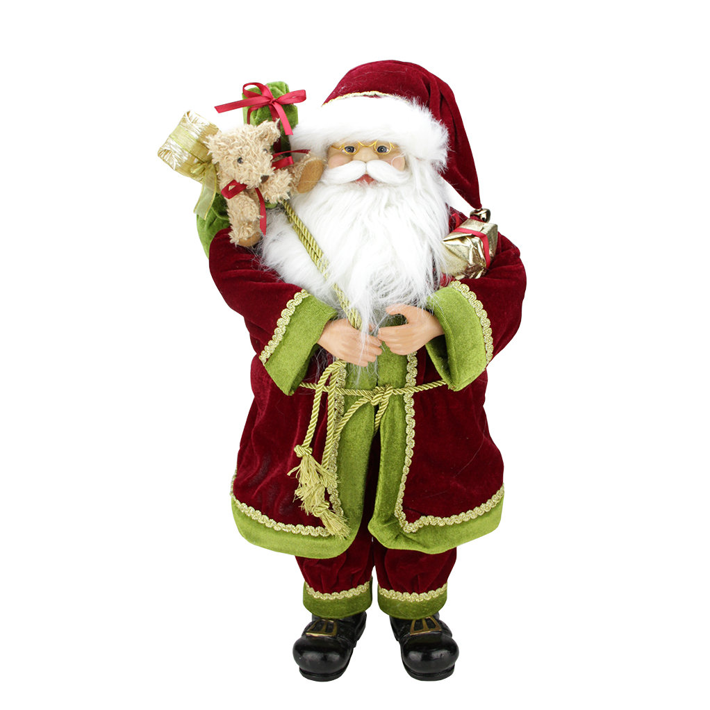 northlightseasonal grand imperial standing santa claus northlightseasonal grand imperial standing santa claus