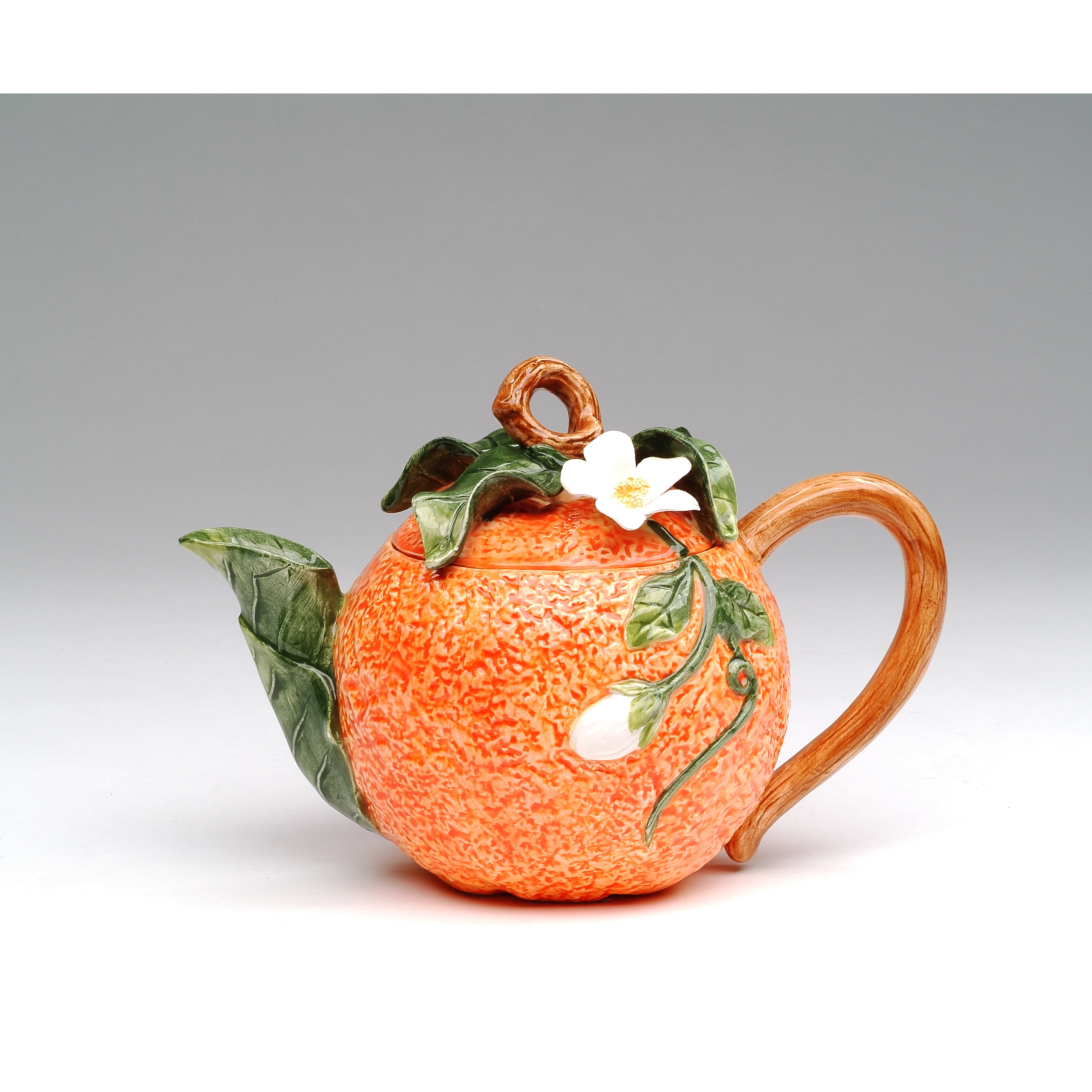CosmosGifts Orange 0.38qt. Teapot & Reviews Wayfair