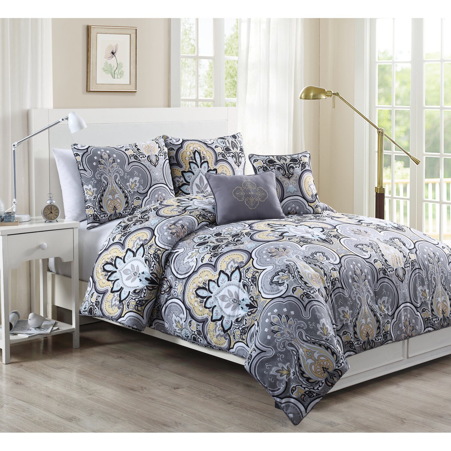 Darby Home Co Gilliard 5 Piece Comforter Set & Reviews | Wayfair