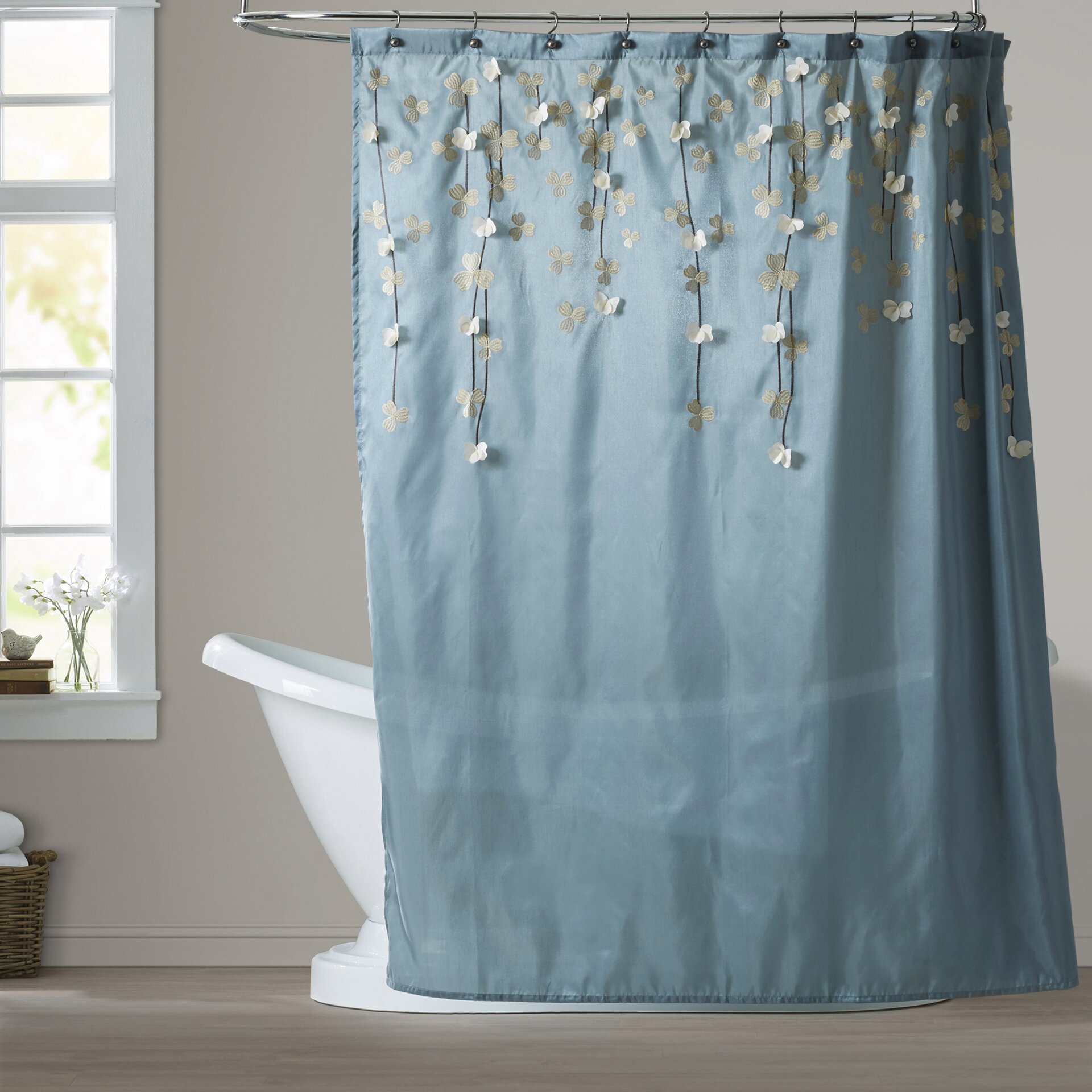 Darby Home Co Bush Creek Shower Curtain & Reviews | Wayfair