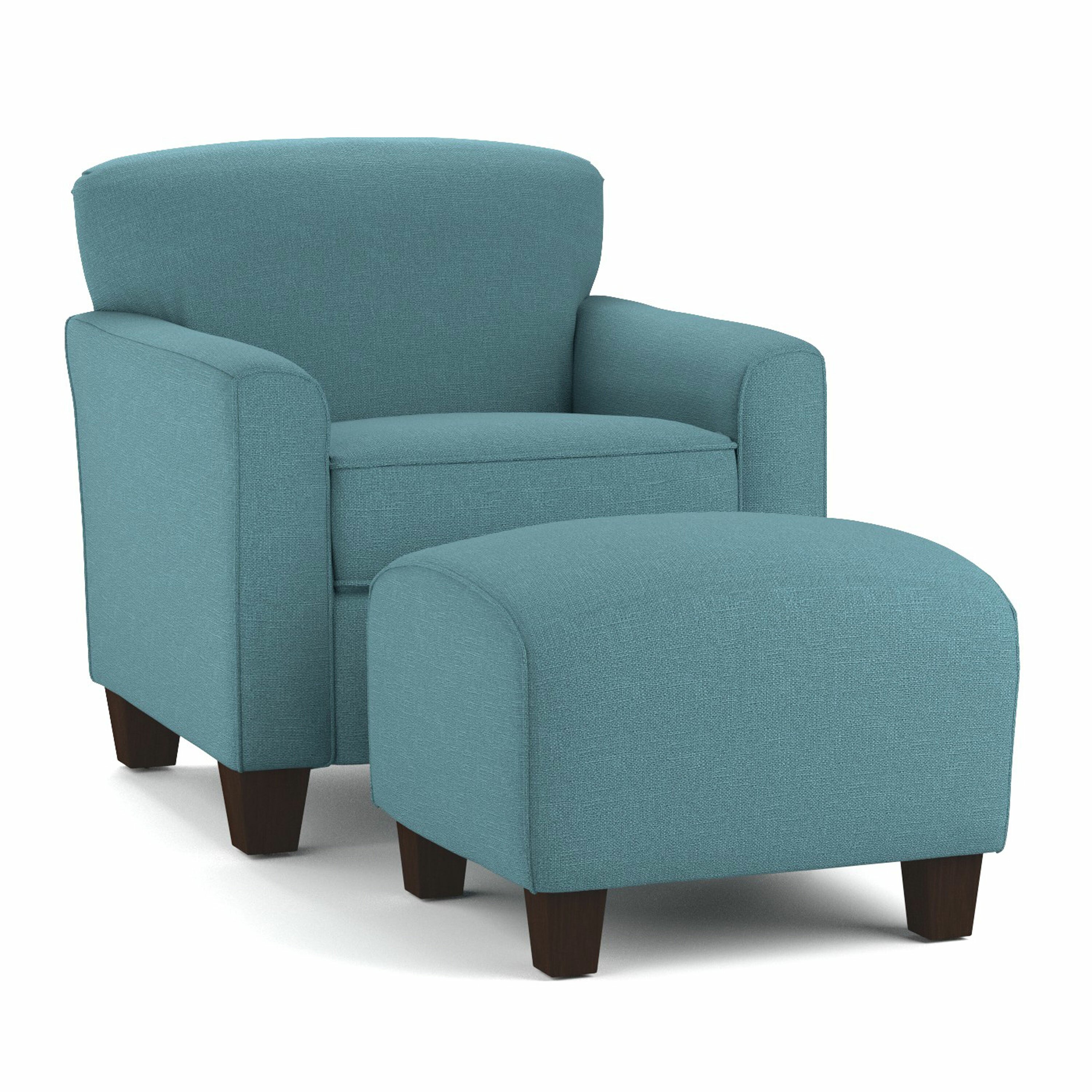 Alcott Hill Arm Chair & Ottoman Set & Reviews | Wayfair